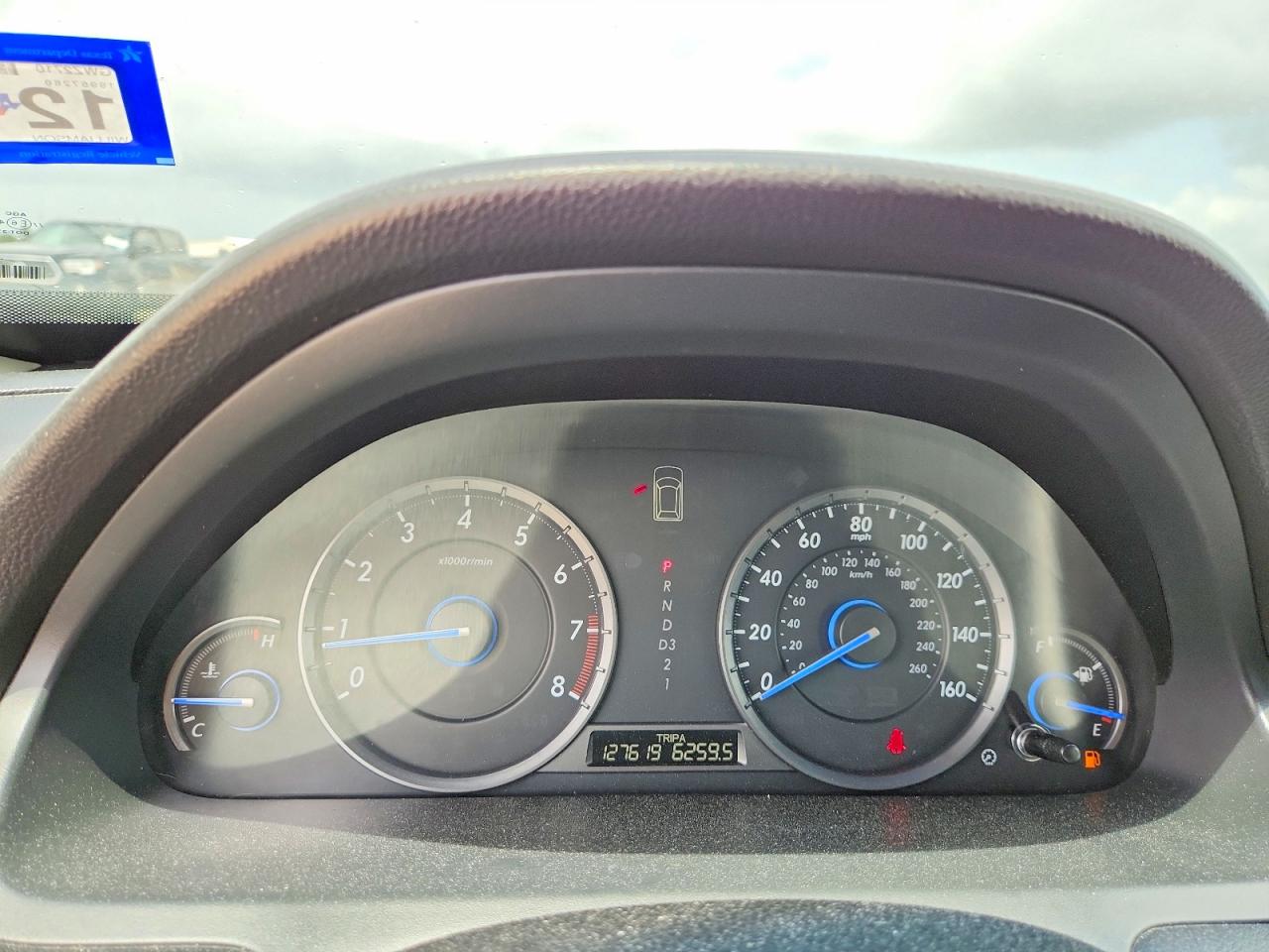 2012 Honda Crosstour Ex Blue vin: 5J6TF1H33CL006548