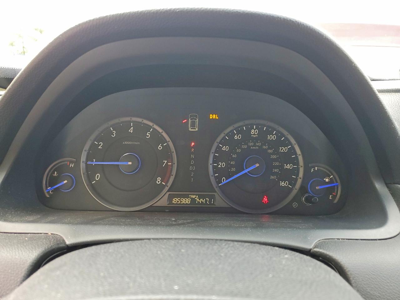 2010 Honda Accord Crosstour Ex Красный vin: 5J6TF1H34AL009097