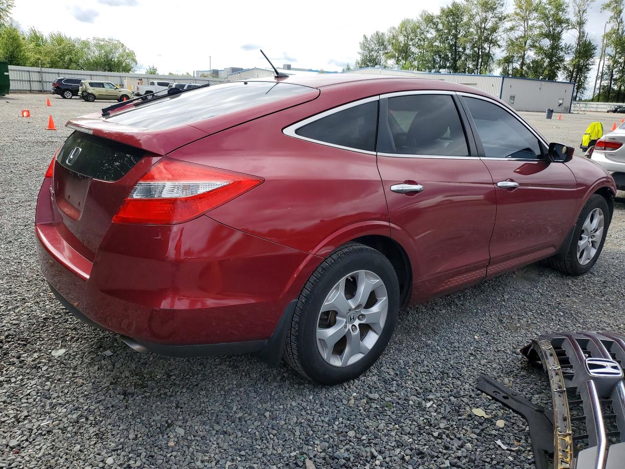 2010 Honda Accord Crosstour Ex Красный vin: 5J6TF1H34AL009097