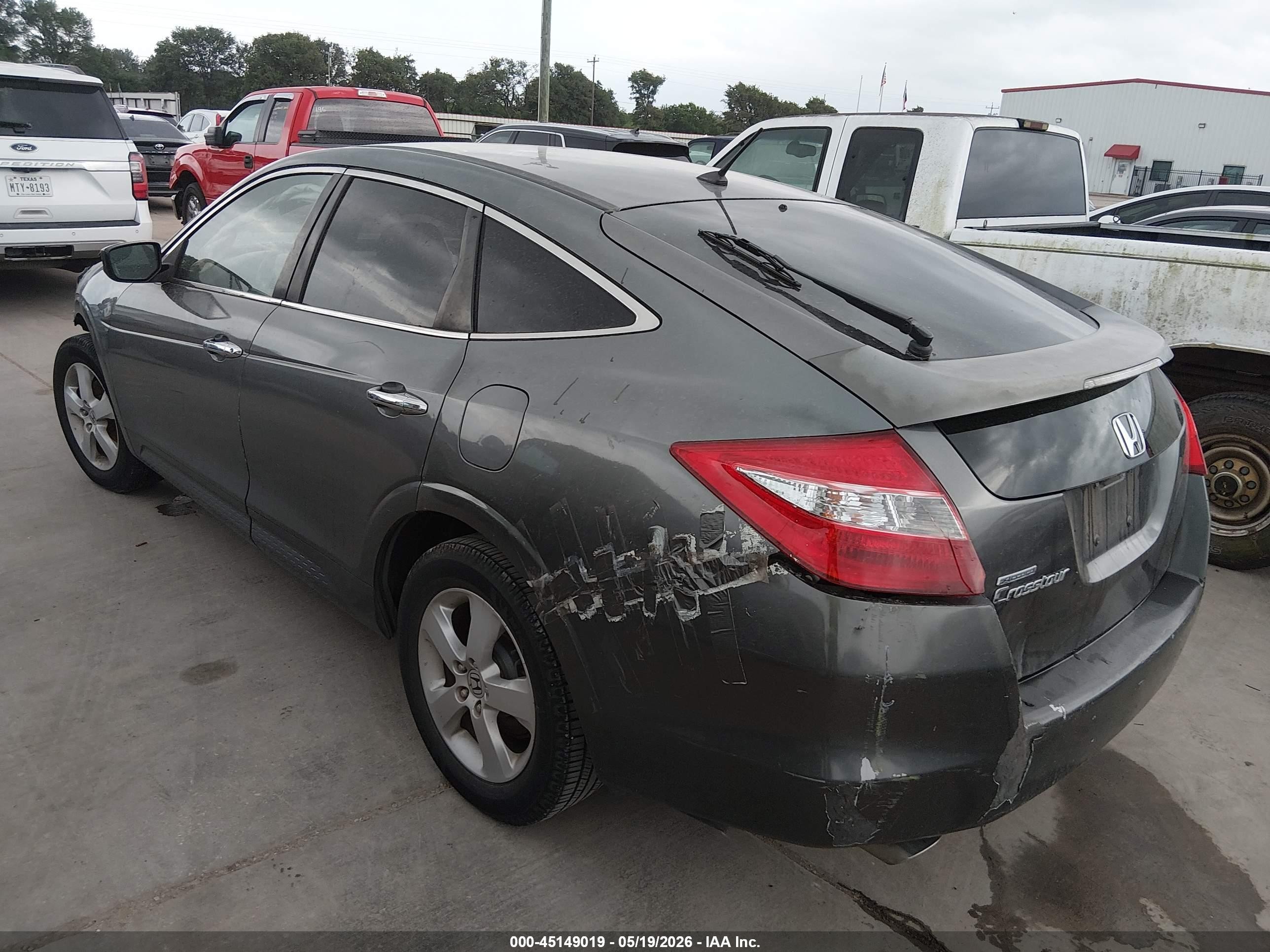 2010 Honda Accord Crosstour Ex Blue vin: 5J6TF1H34AL011416
