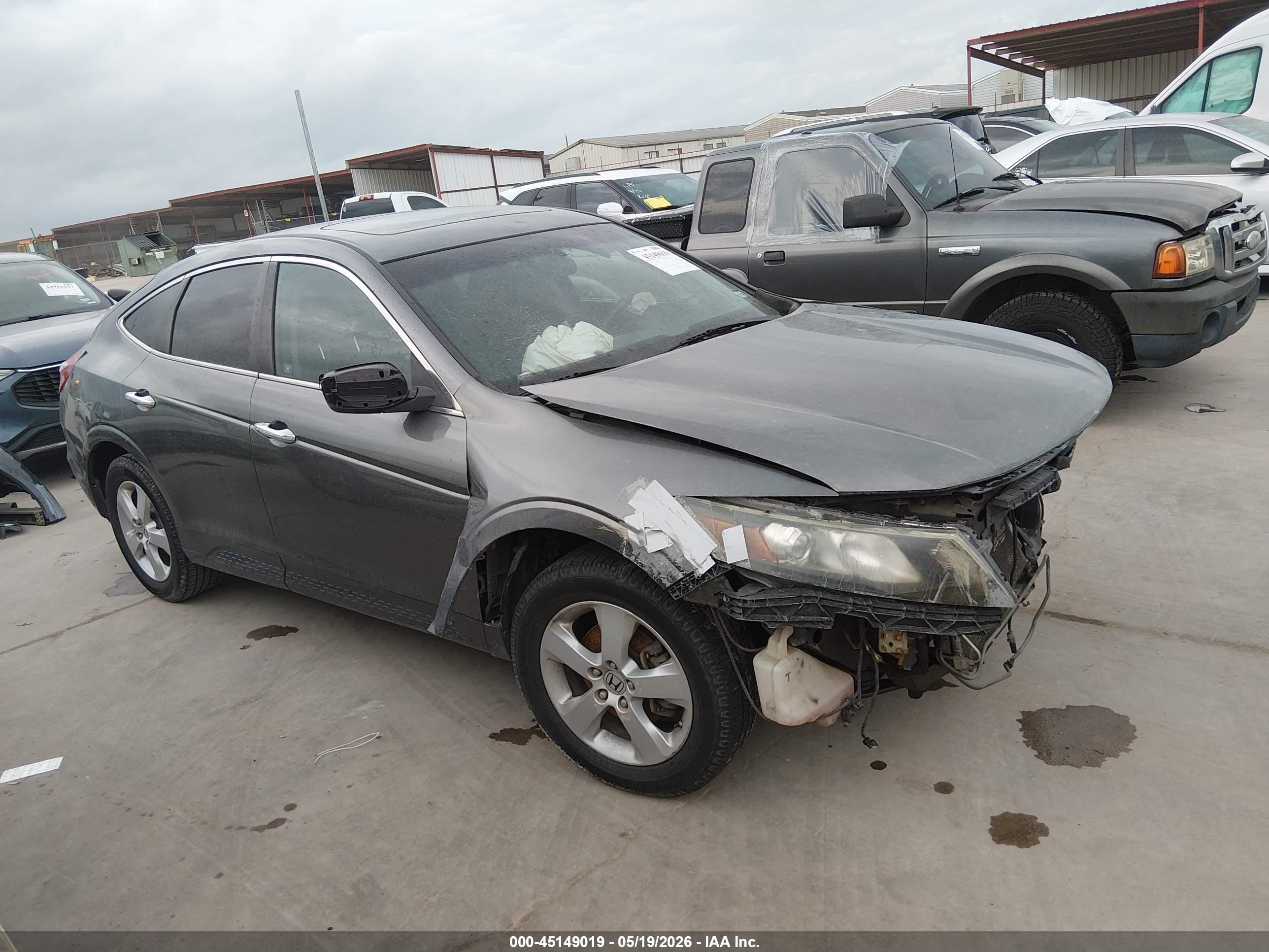 2010 Honda Accord Crosstour Ex Blue vin: 5J6TF1H34AL011416