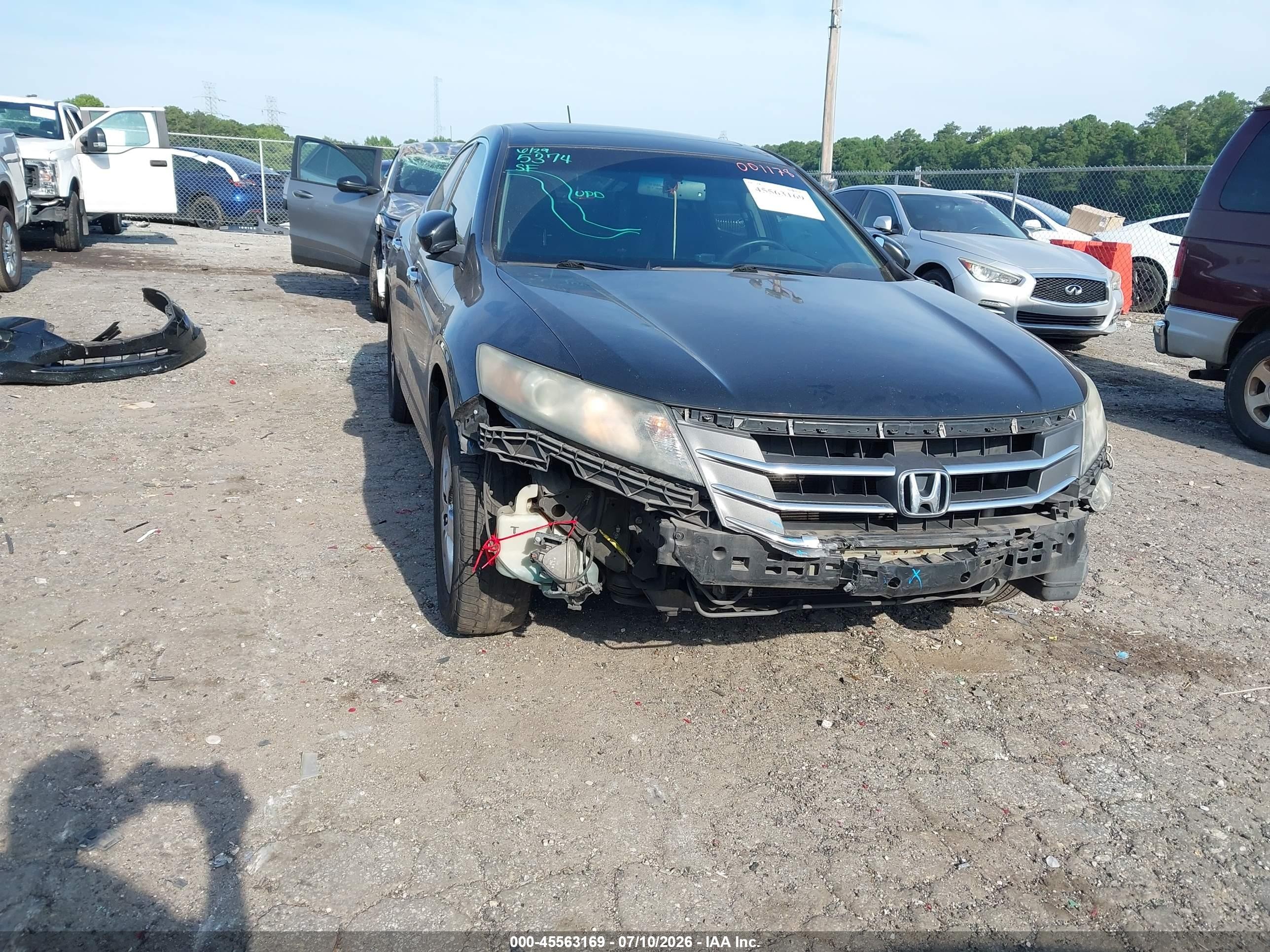 2012 Honda Crosstour Ex Black vin: 5J6TF1H34CL001178