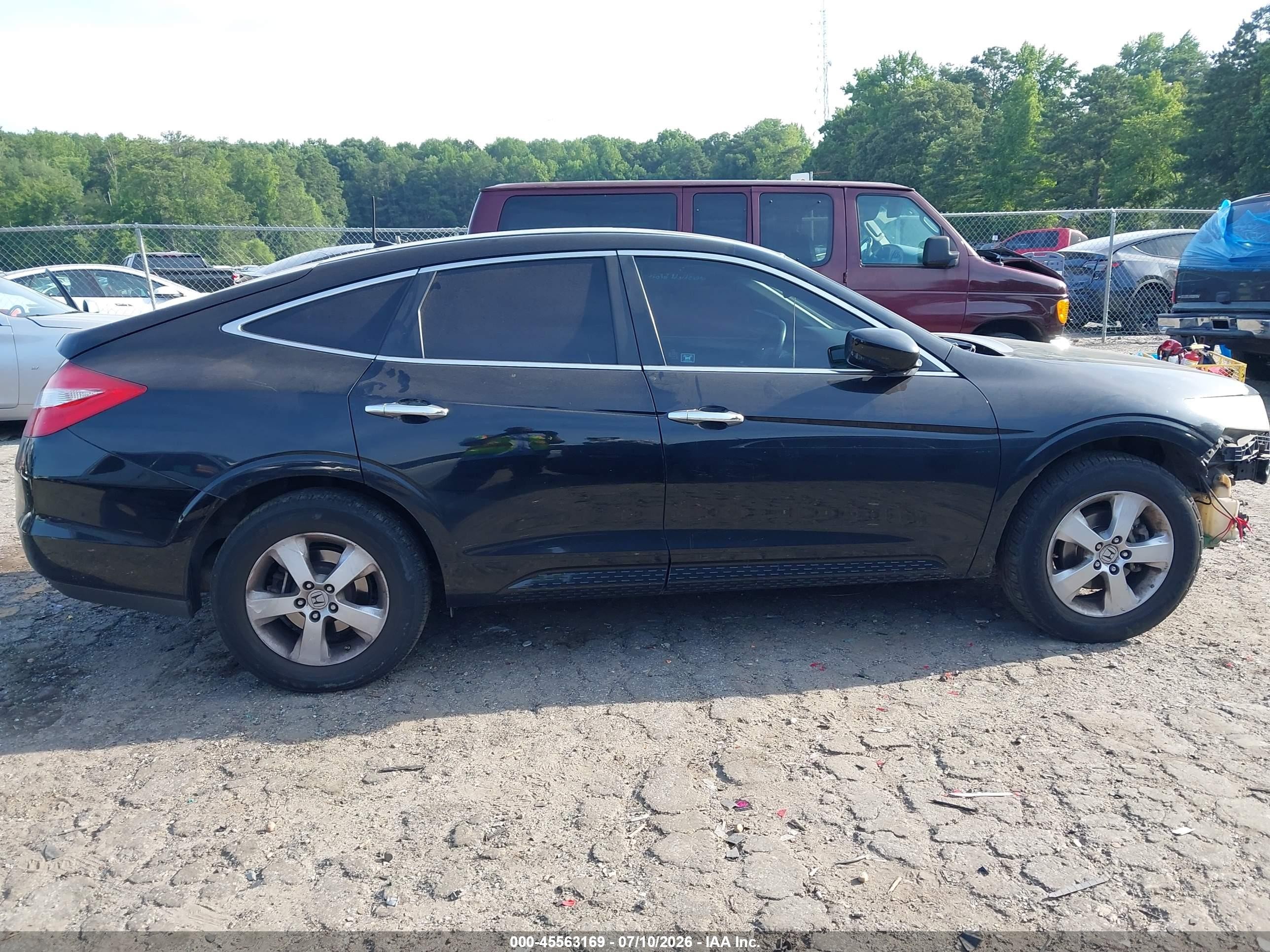 2012 Honda Crosstour Ex Black vin: 5J6TF1H34CL001178