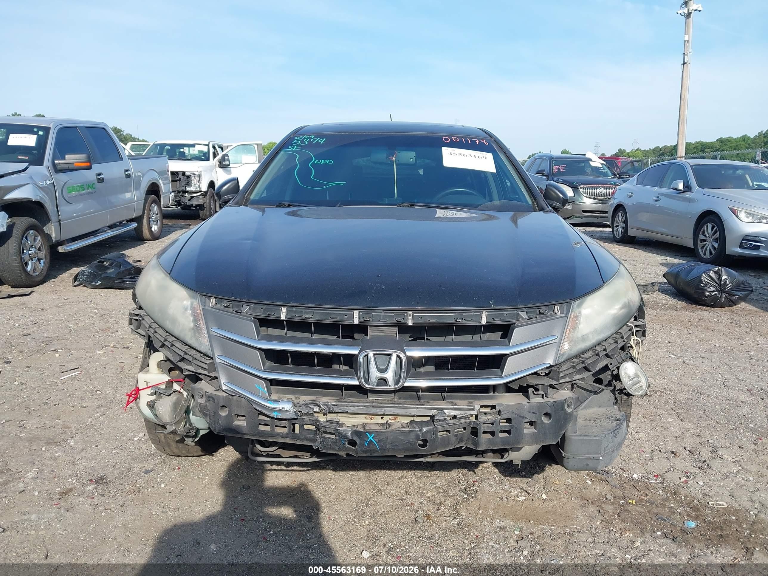 2012 Honda Crosstour Ex Black vin: 5J6TF1H34CL001178