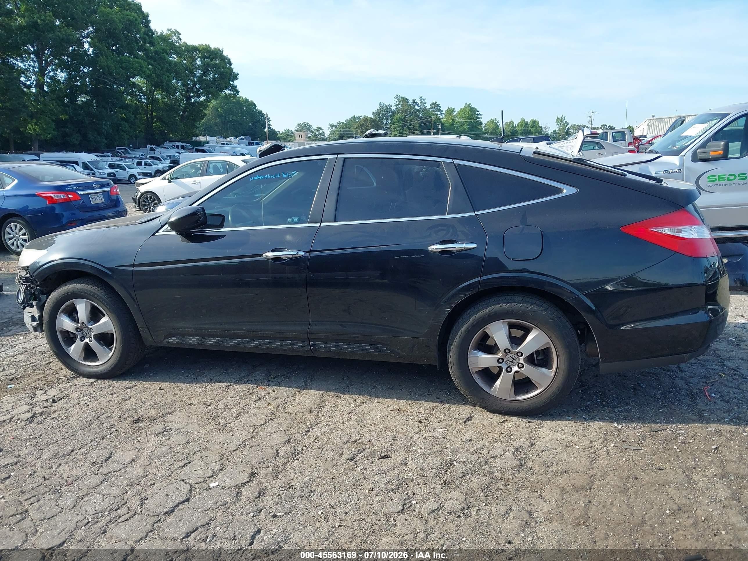 2012 Honda Crosstour Ex Black vin: 5J6TF1H34CL001178
