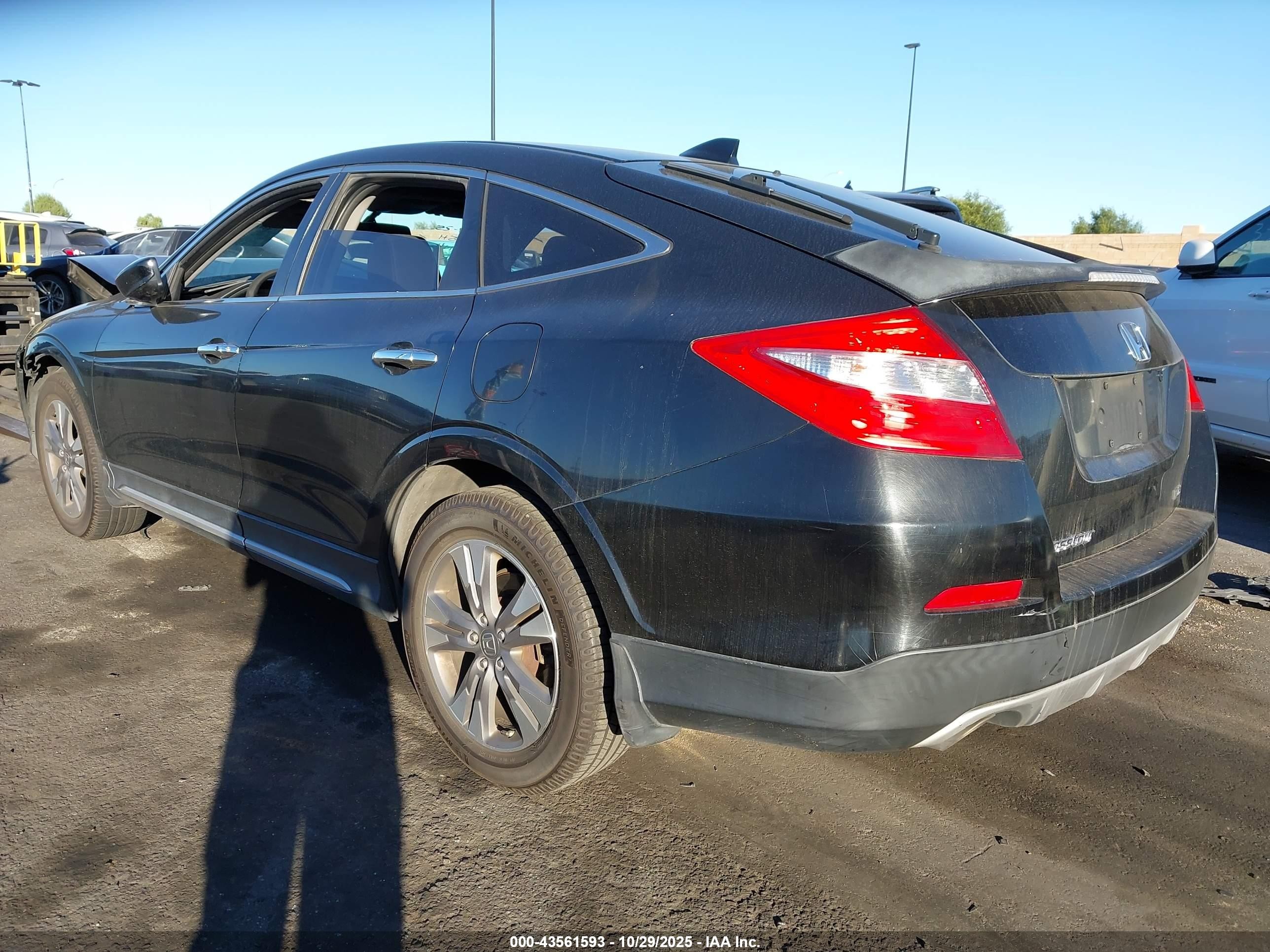 2013 Honda Crosstour Ex V6 Black vin: 5J6TF1H34DL002994