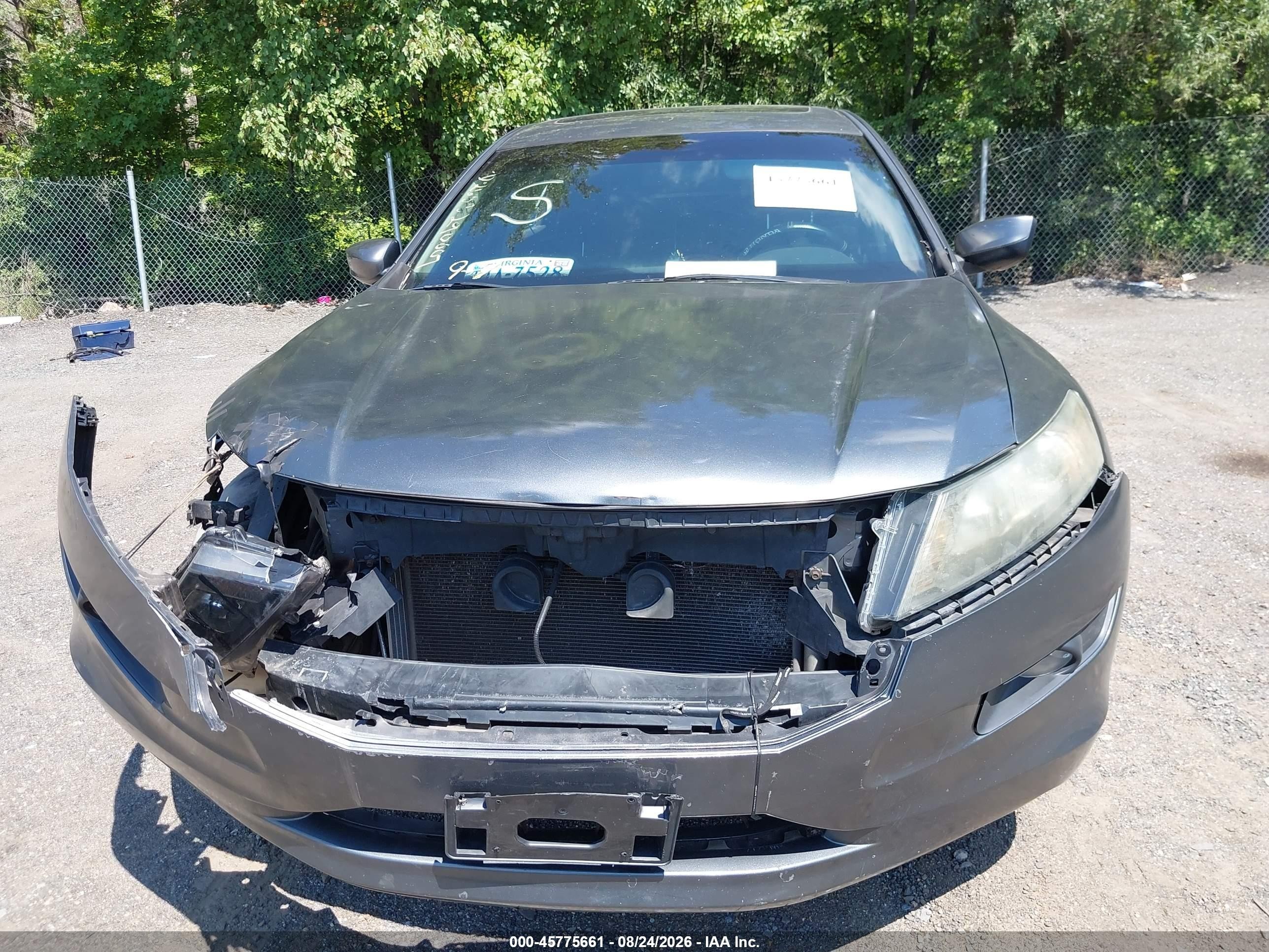 2011 Honda Accord Crosstour Ex Gray vin: 5J6TF1H35BL000989