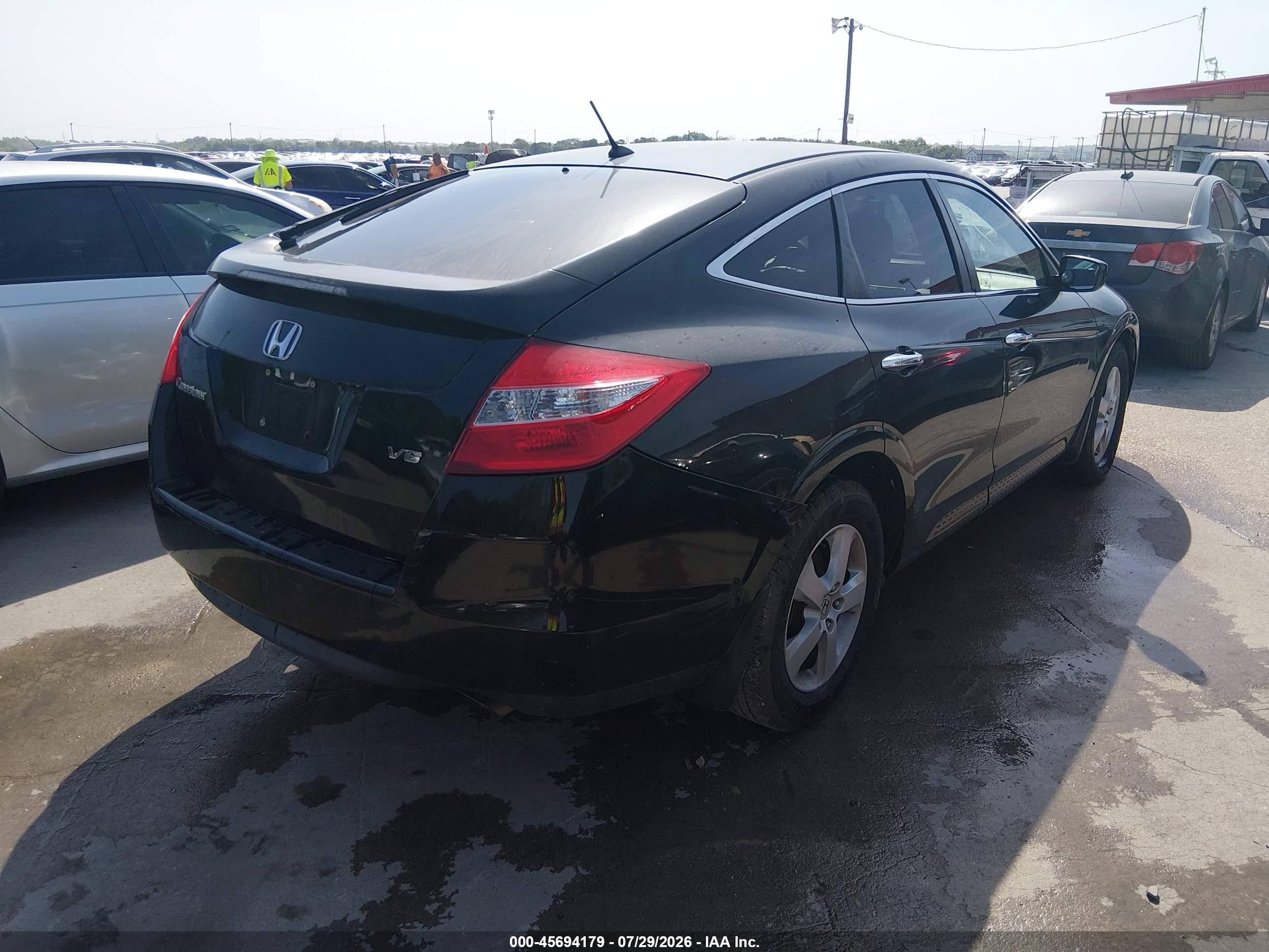 2012 Honda Crosstour Ex Black vin: 5J6TF1H35CL003554
