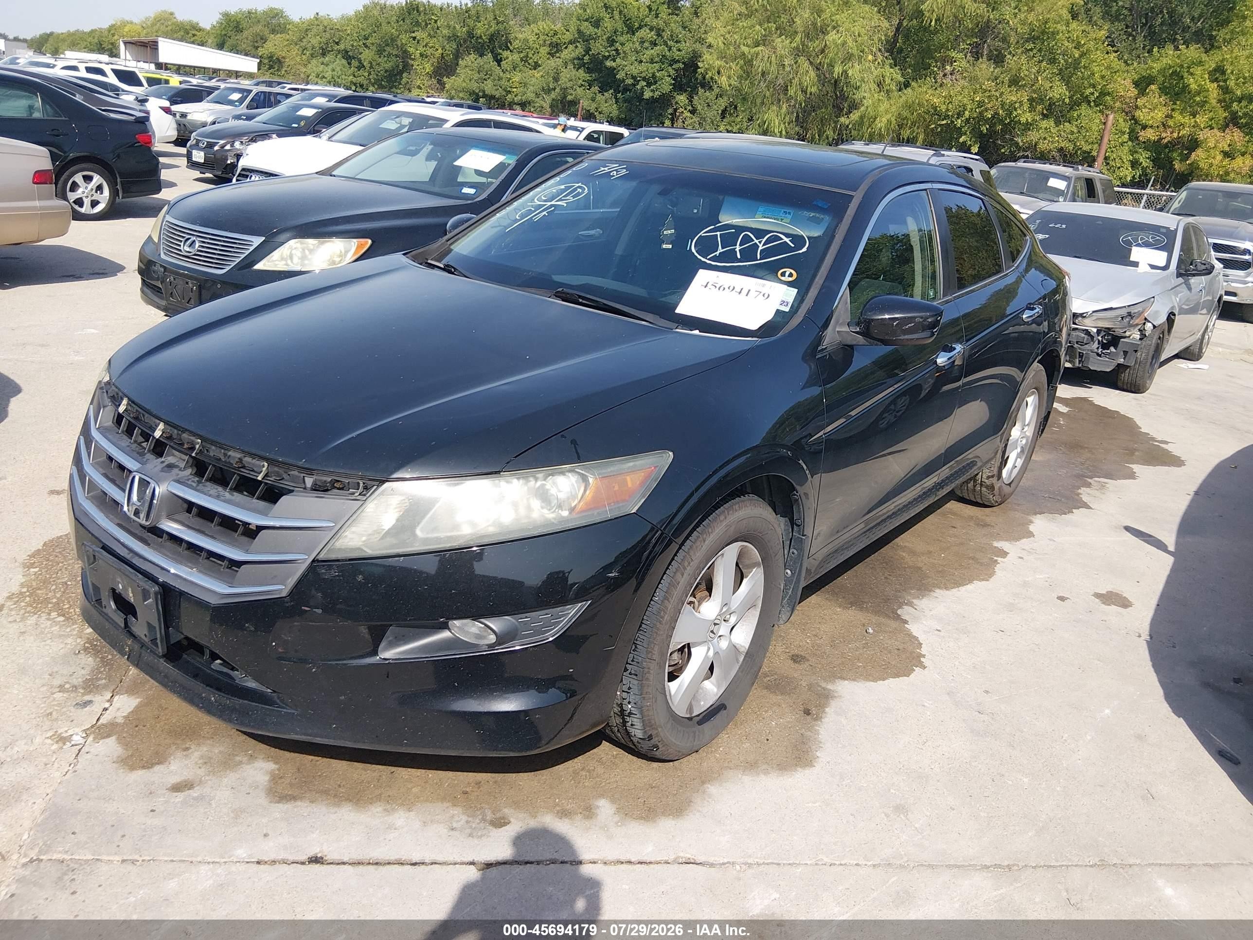2012 Honda Crosstour Ex Black vin: 5J6TF1H35CL003554