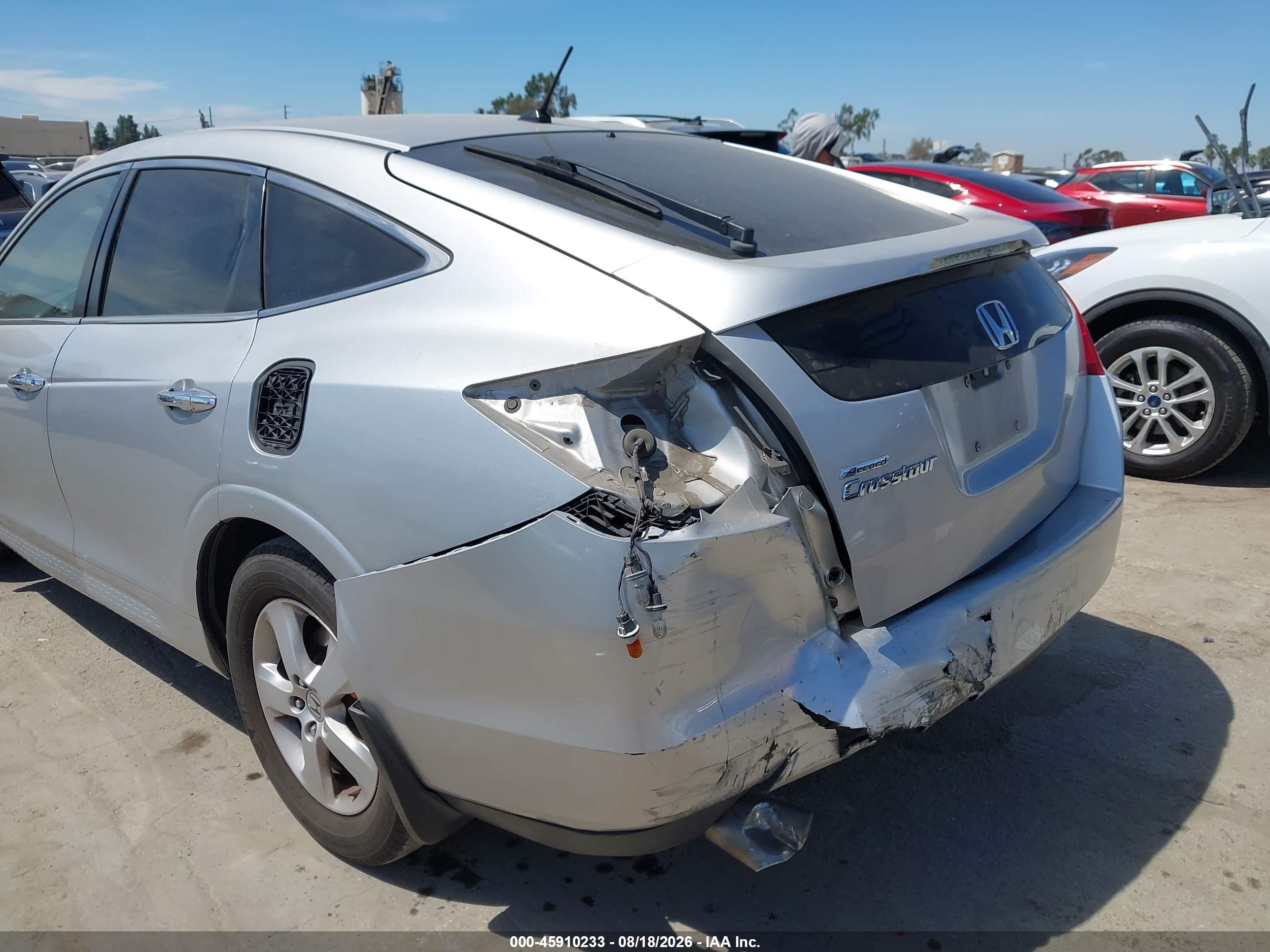 2010 Honda Accord Crosstour Ex Silver vin: 5J6TF1H36AL005939