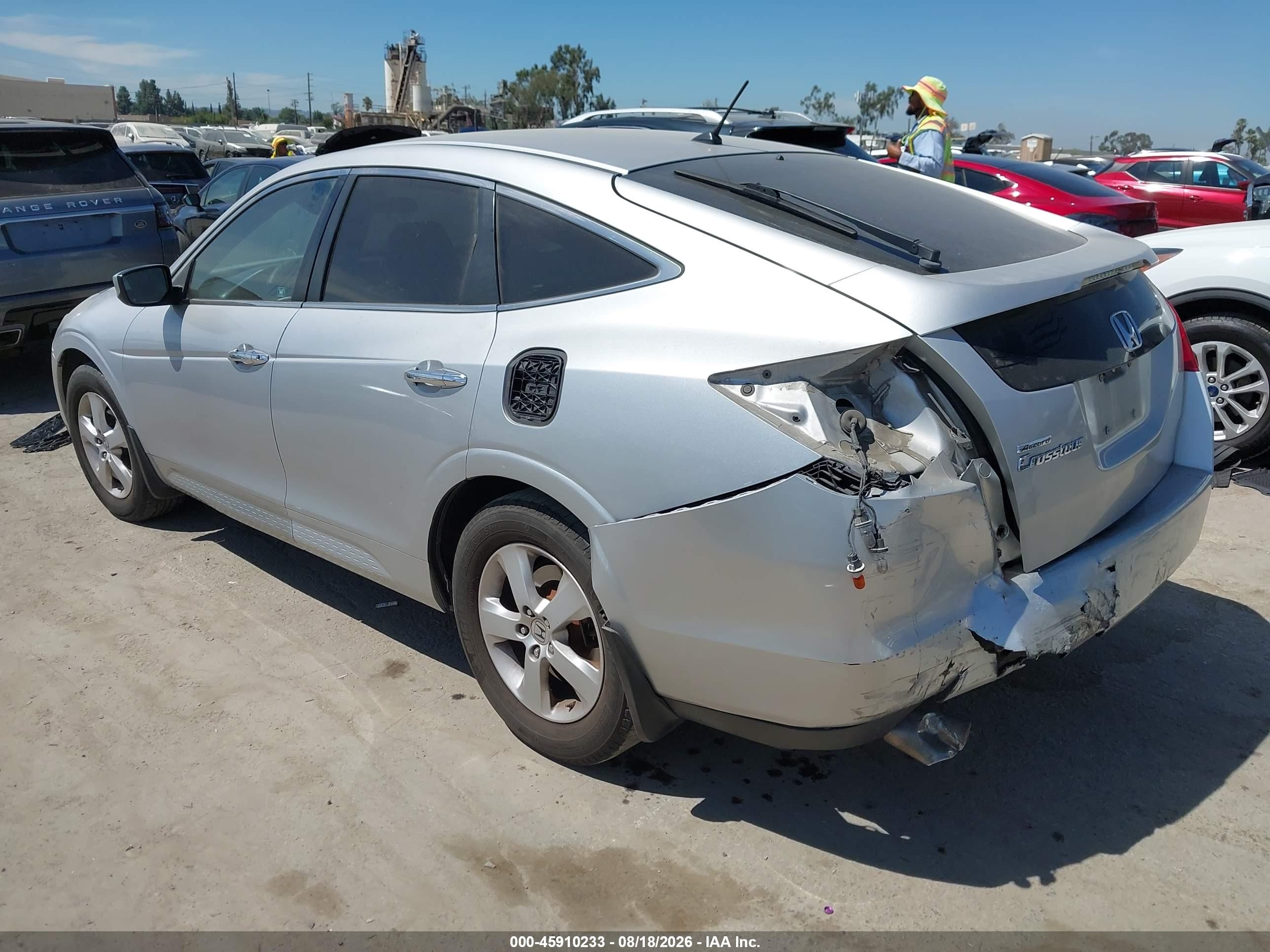 2010 Honda Accord Crosstour Ex Silver vin: 5J6TF1H36AL005939