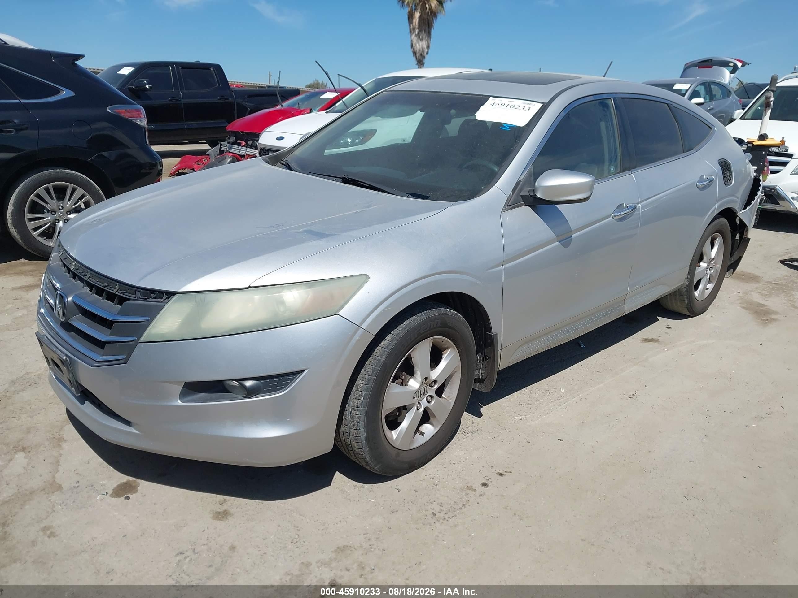 2010 Honda Accord Crosstour Ex Silver vin: 5J6TF1H36AL005939