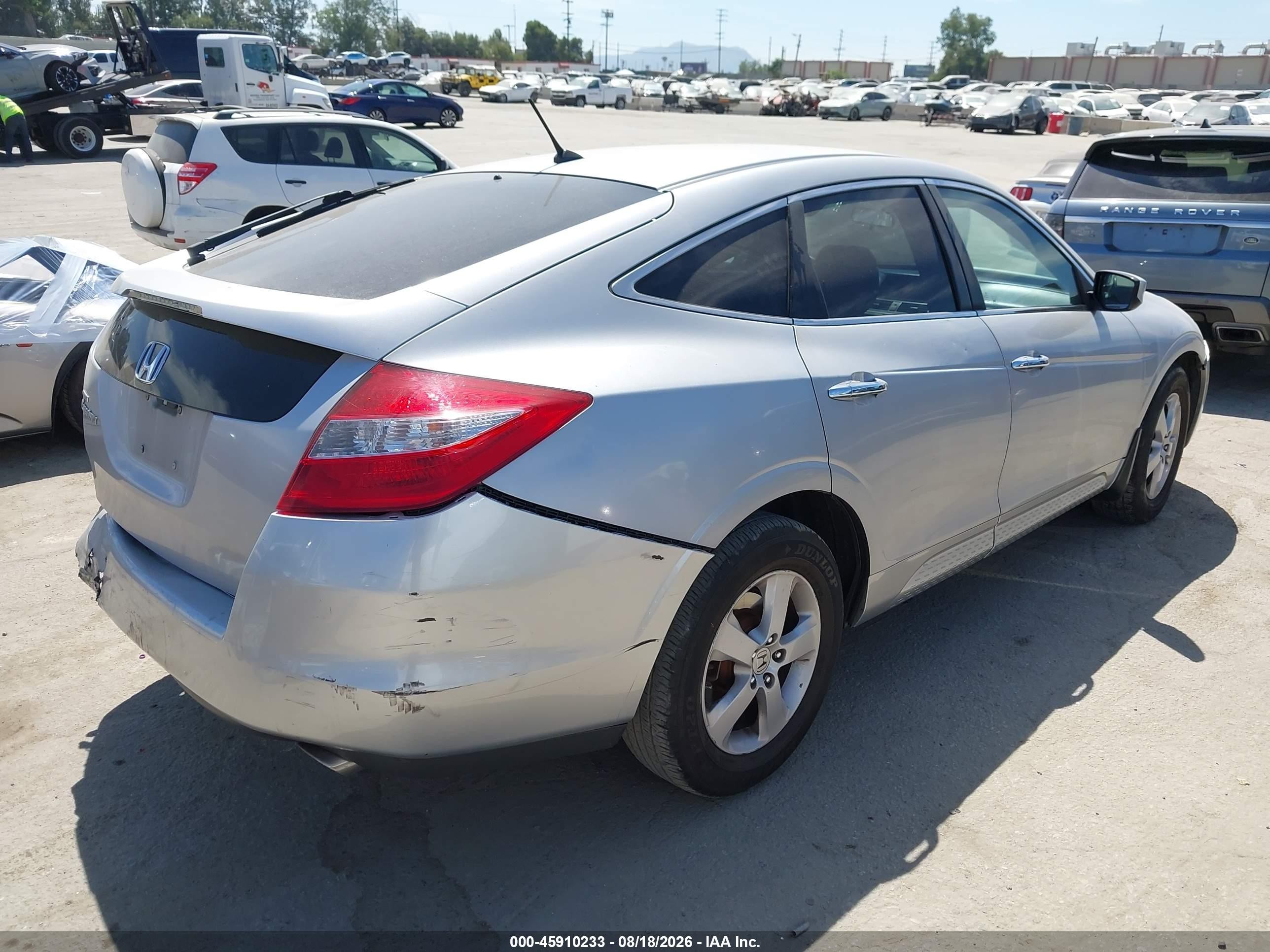 2010 Honda Accord Crosstour Ex Silver vin: 5J6TF1H36AL005939