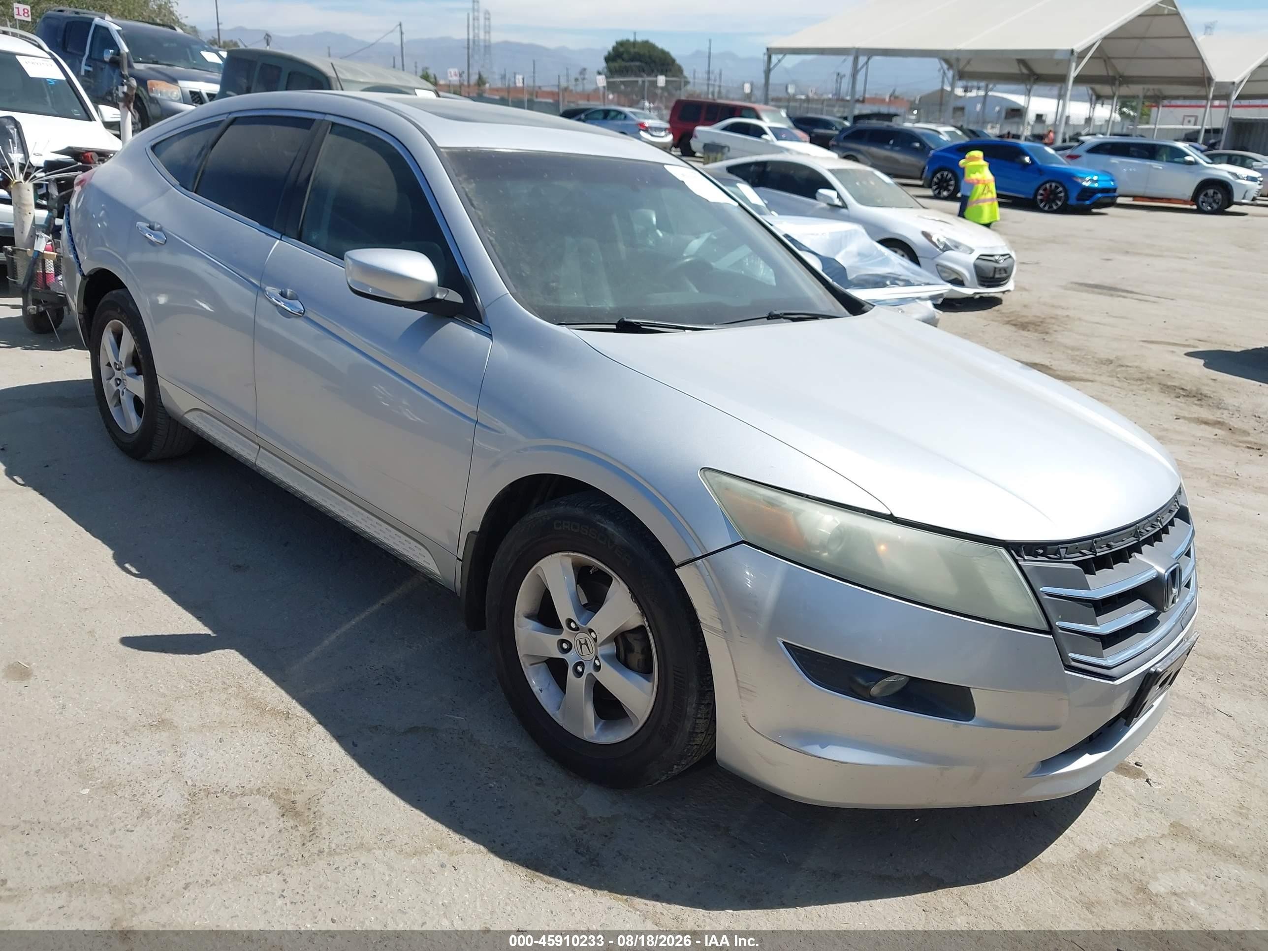 2010 Honda Accord Crosstour Ex Silver vin: 5J6TF1H36AL005939