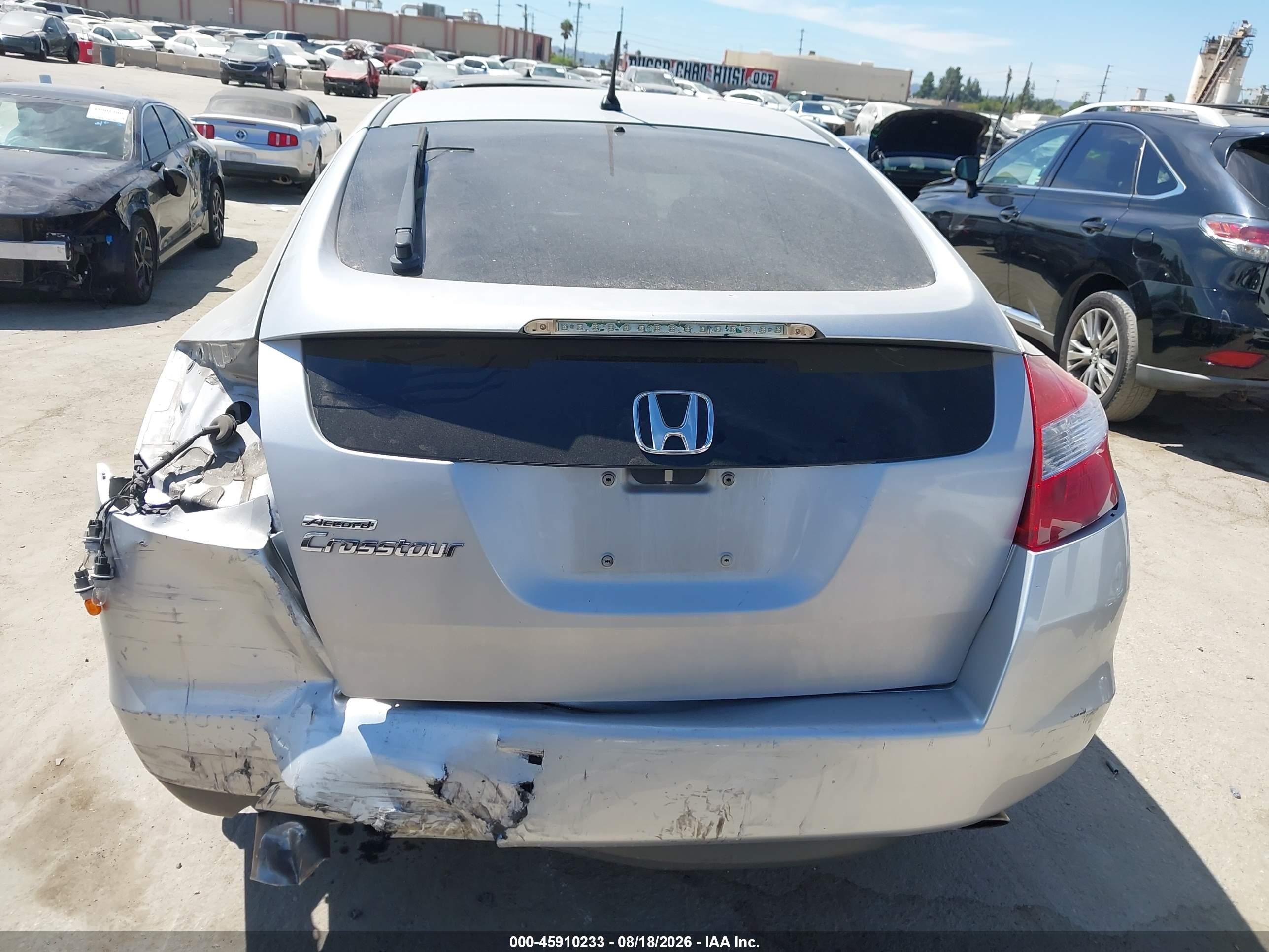 2010 Honda Accord Crosstour Ex Silver vin: 5J6TF1H36AL005939