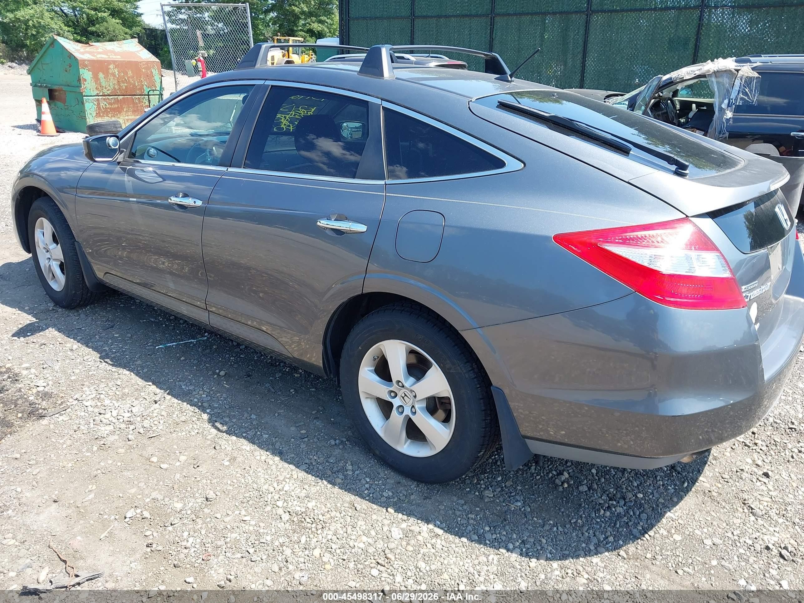 2010 Honda Accord Crosstour Ex Gray vin: 5J6TF1H38AL000726