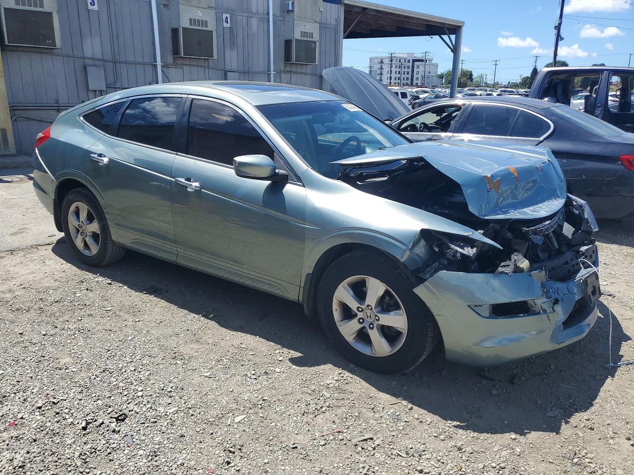 2010 Honda Accord Crosstour Ex Teal vin: 5J6TF1H38AL015095