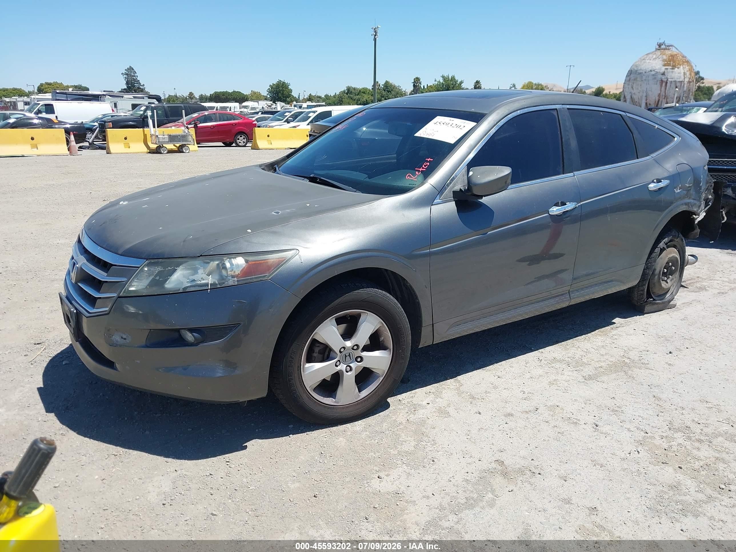 2012 Honda Crosstour Ex Серый vin: 5J6TF1H38CL004486