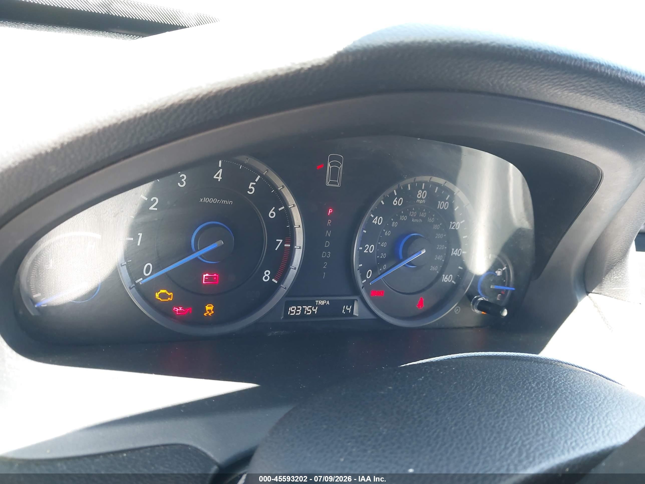2012 Honda Crosstour Ex Серый vin: 5J6TF1H38CL004486