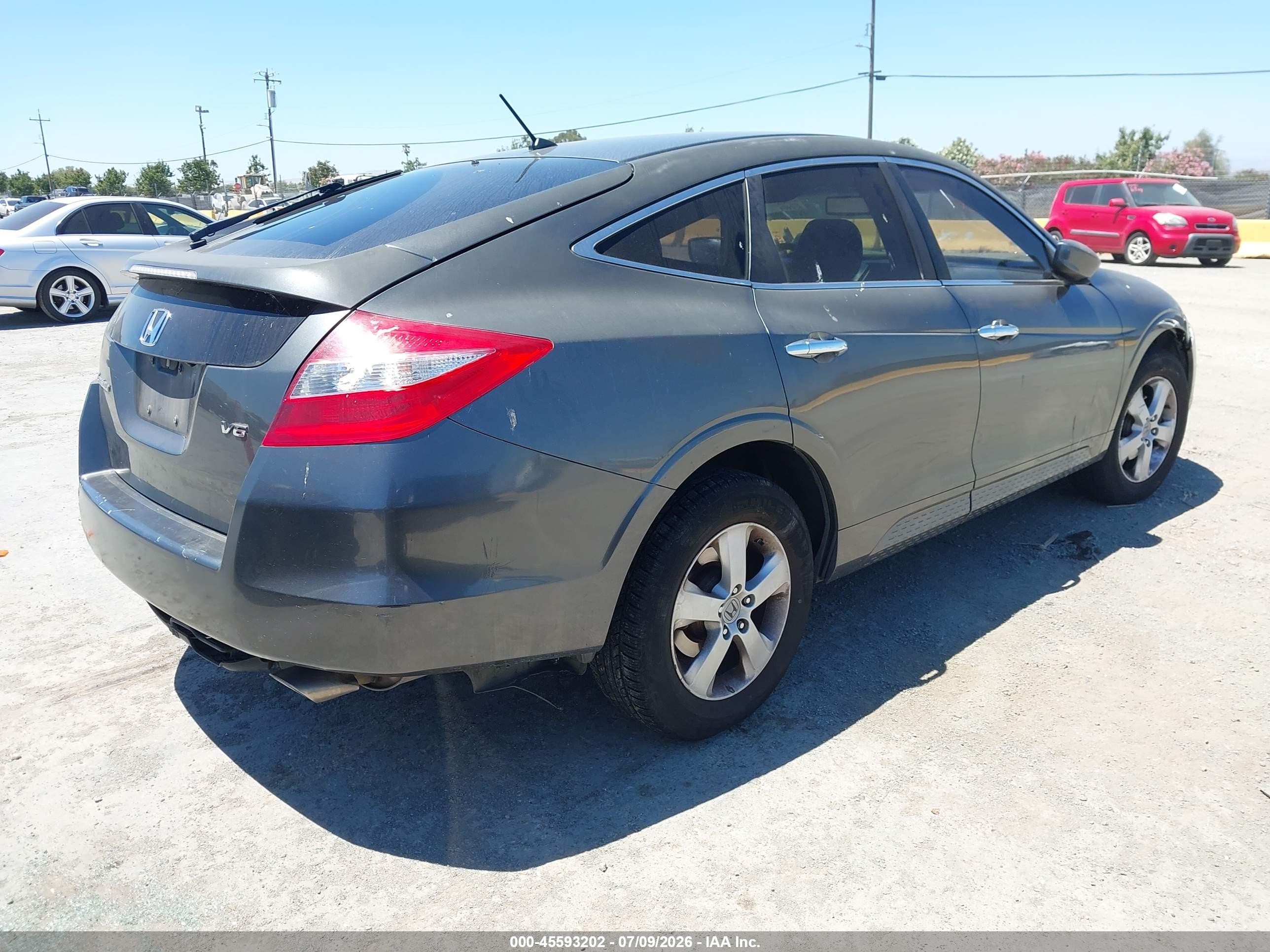 2012 Honda Crosstour Ex Серый vin: 5J6TF1H38CL004486