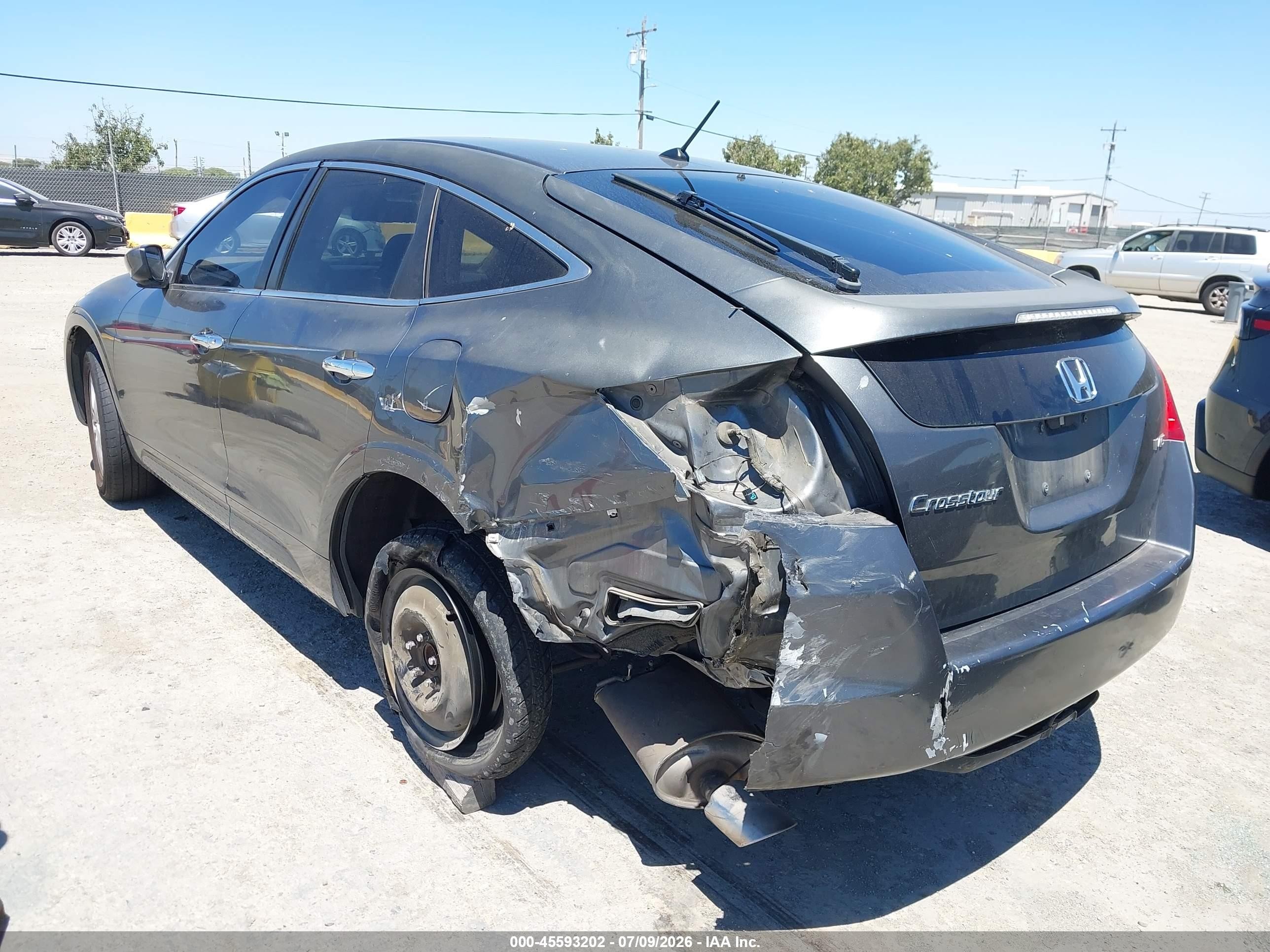 2012 Honda Crosstour Ex Серый vin: 5J6TF1H38CL004486