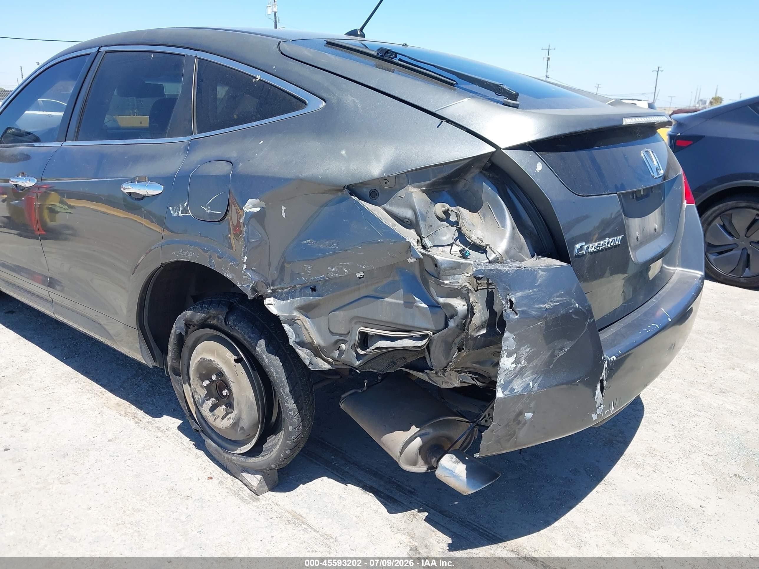 2012 Honda Crosstour Ex Серый vin: 5J6TF1H38CL004486
