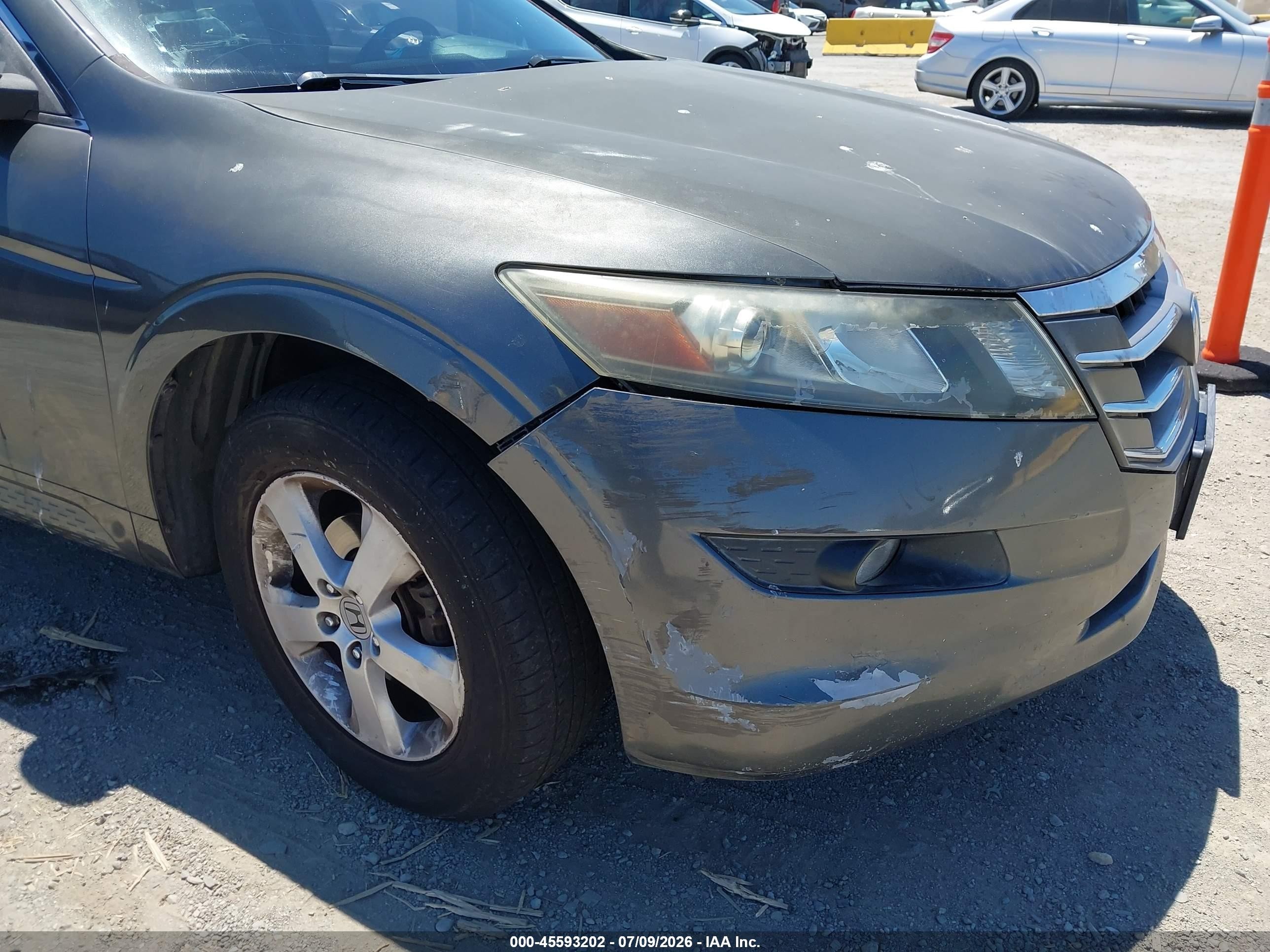 2012 Honda Crosstour Ex Серый vin: 5J6TF1H38CL004486
