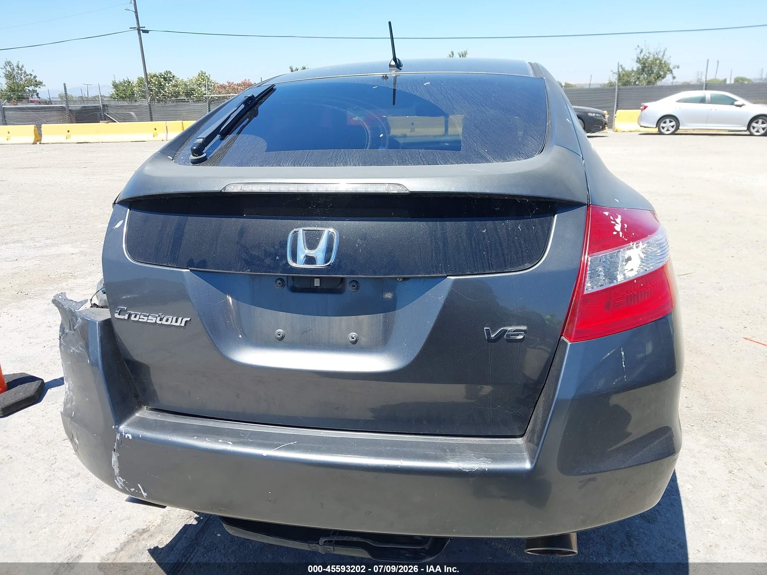 2012 Honda Crosstour Ex Серый vin: 5J6TF1H38CL004486