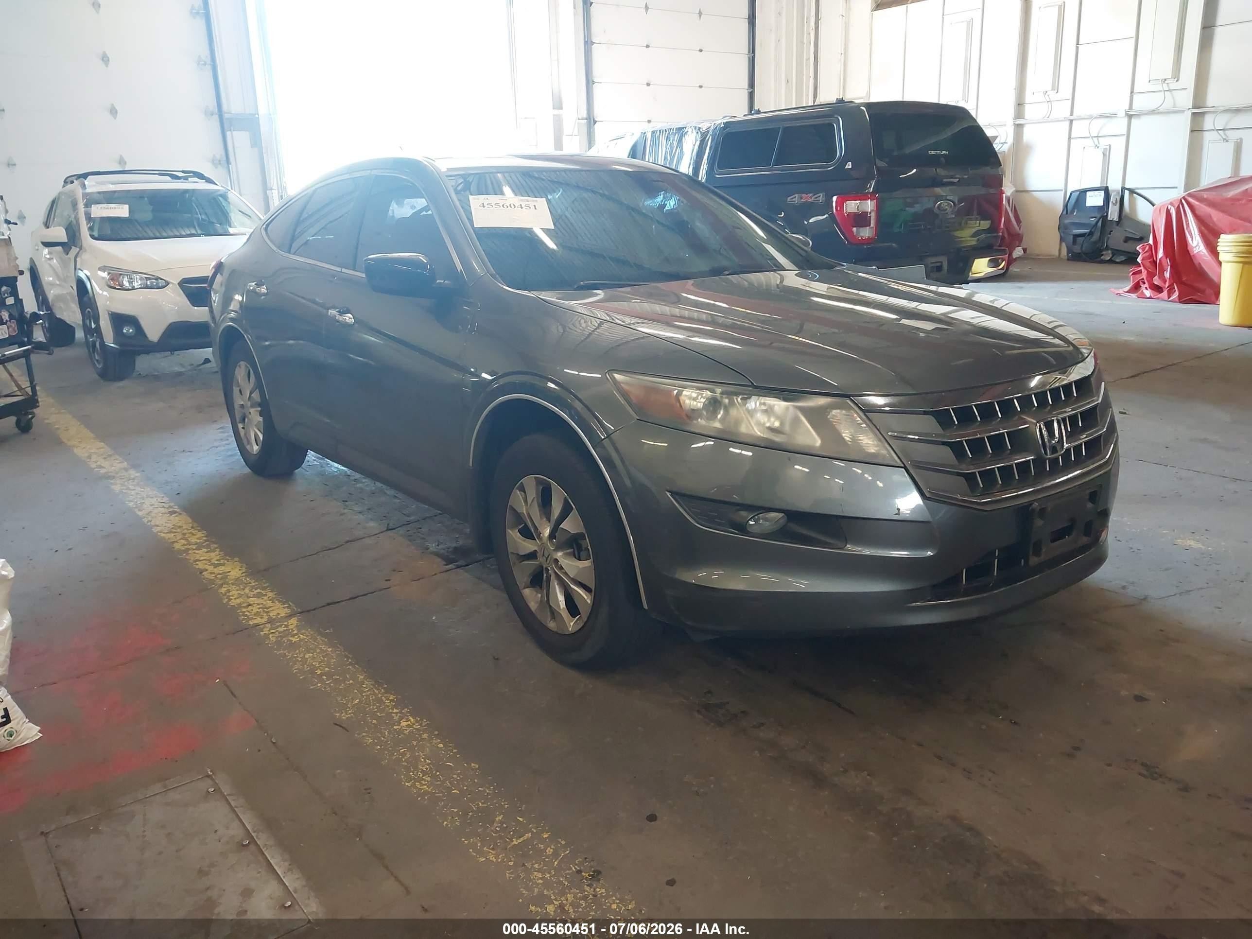 2010 Honda Accord Crosstour Ex Gray vin: 5J6TF1H39AL002016