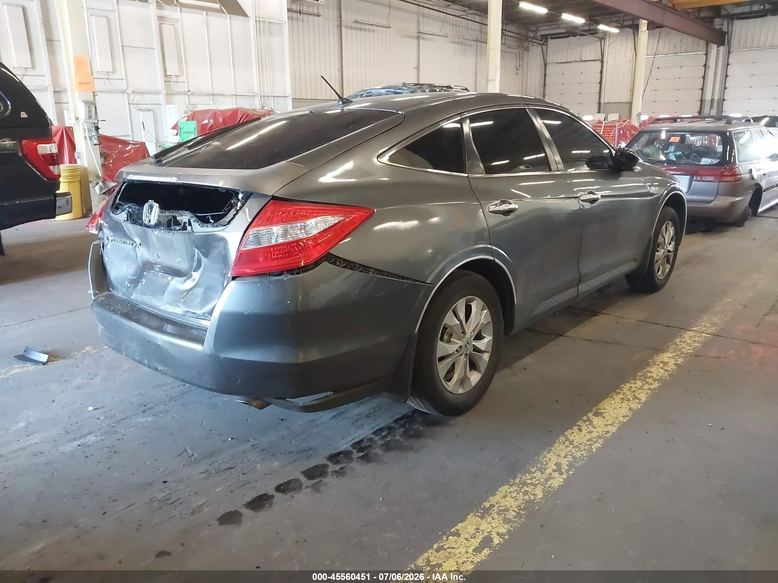 2010 Honda Accord Crosstour Ex Gray vin: 5J6TF1H39AL002016