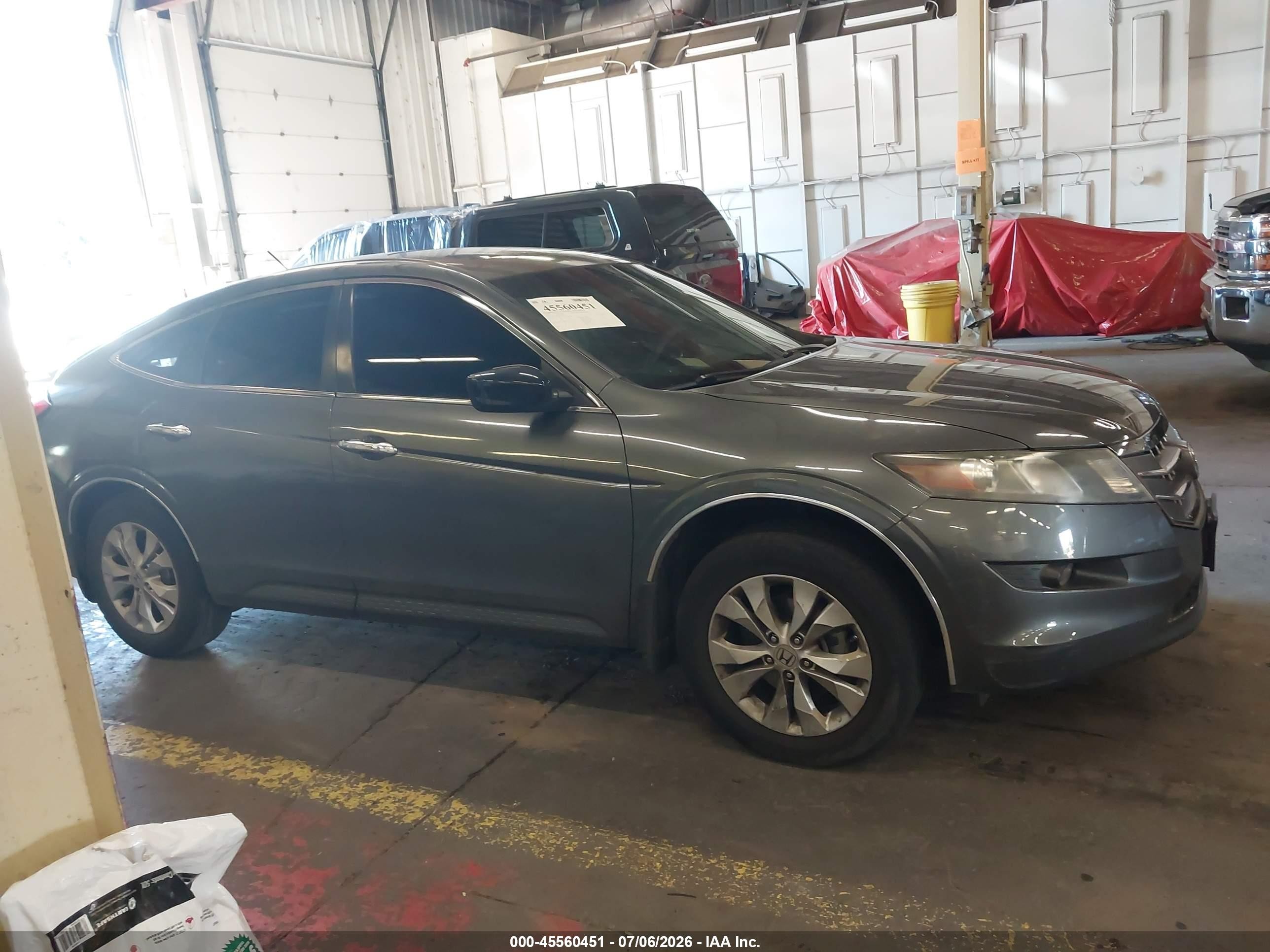 2010 Honda Accord Crosstour Ex Gray vin: 5J6TF1H39AL002016