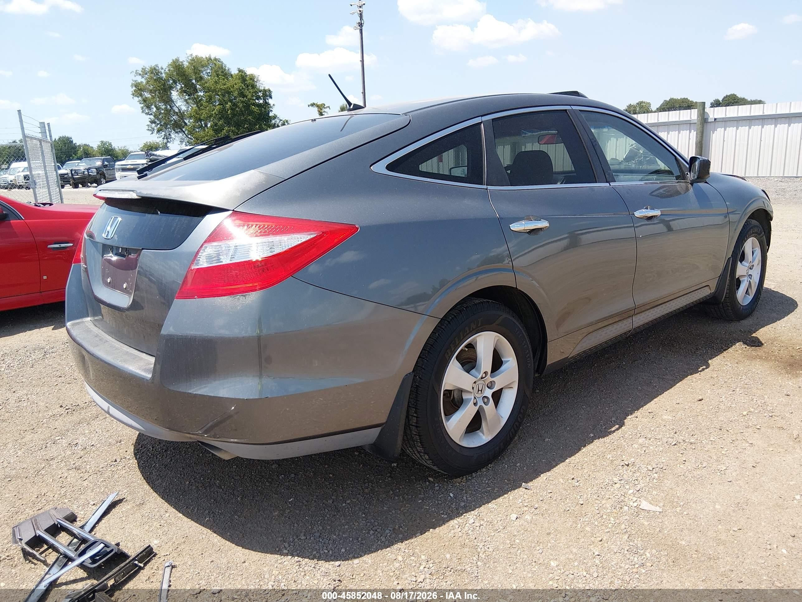 2010 Honda Accord Crosstour Ex Gray vin: 5J6TF1H39AL005255
