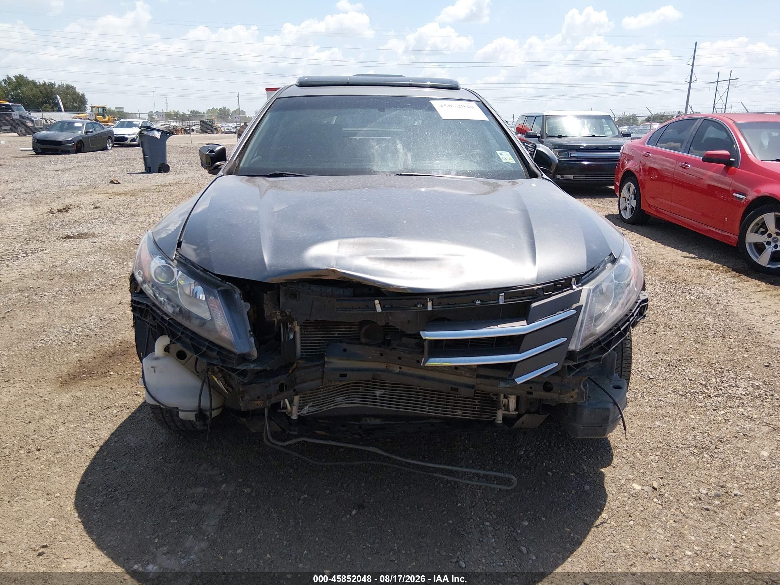 2010 Honda Accord Crosstour Ex Gray vin: 5J6TF1H39AL005255