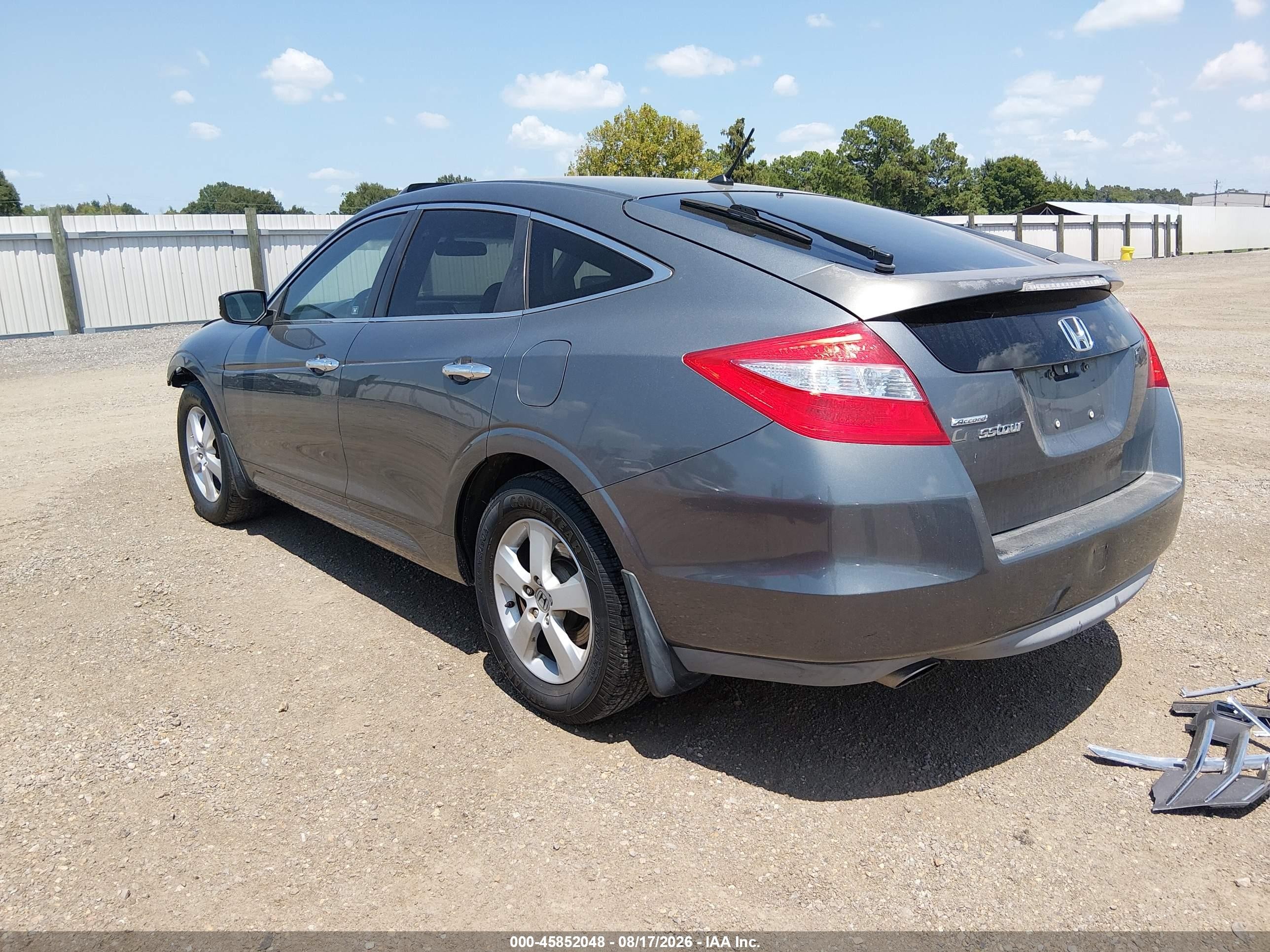 2010 Honda Accord Crosstour Ex Gray vin: 5J6TF1H39AL005255