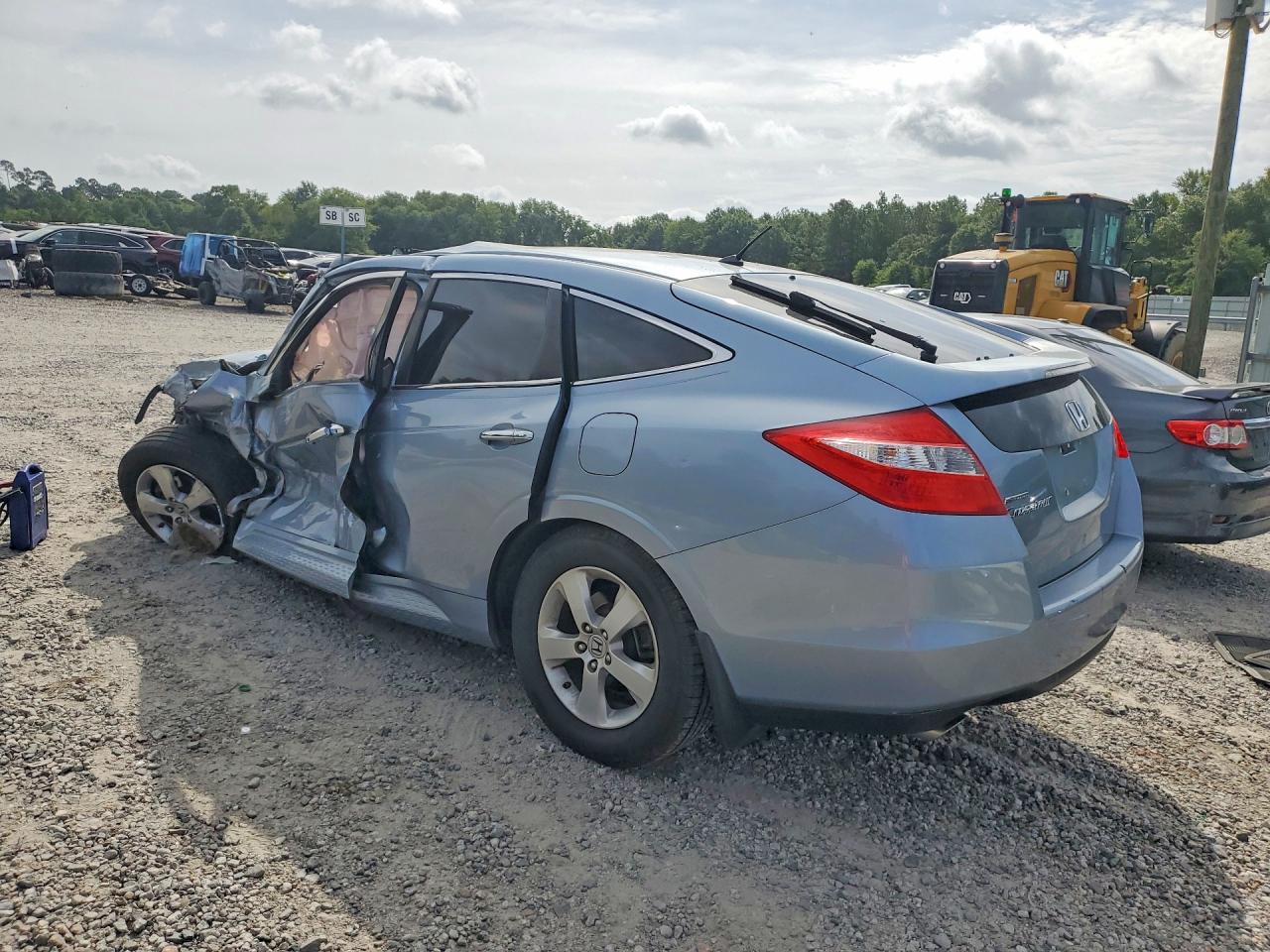 2010 Honda Accord Crosstour Ex Blue vin: 5J6TF1H39AL009922