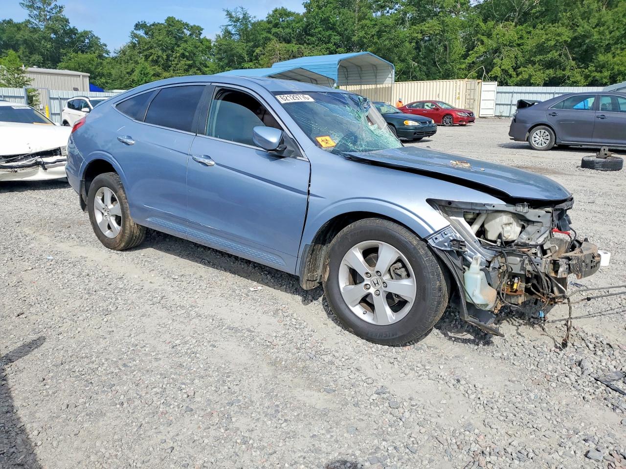 2010 Honda Accord Crosstour Ex Blue vin: 5J6TF1H39AL009922