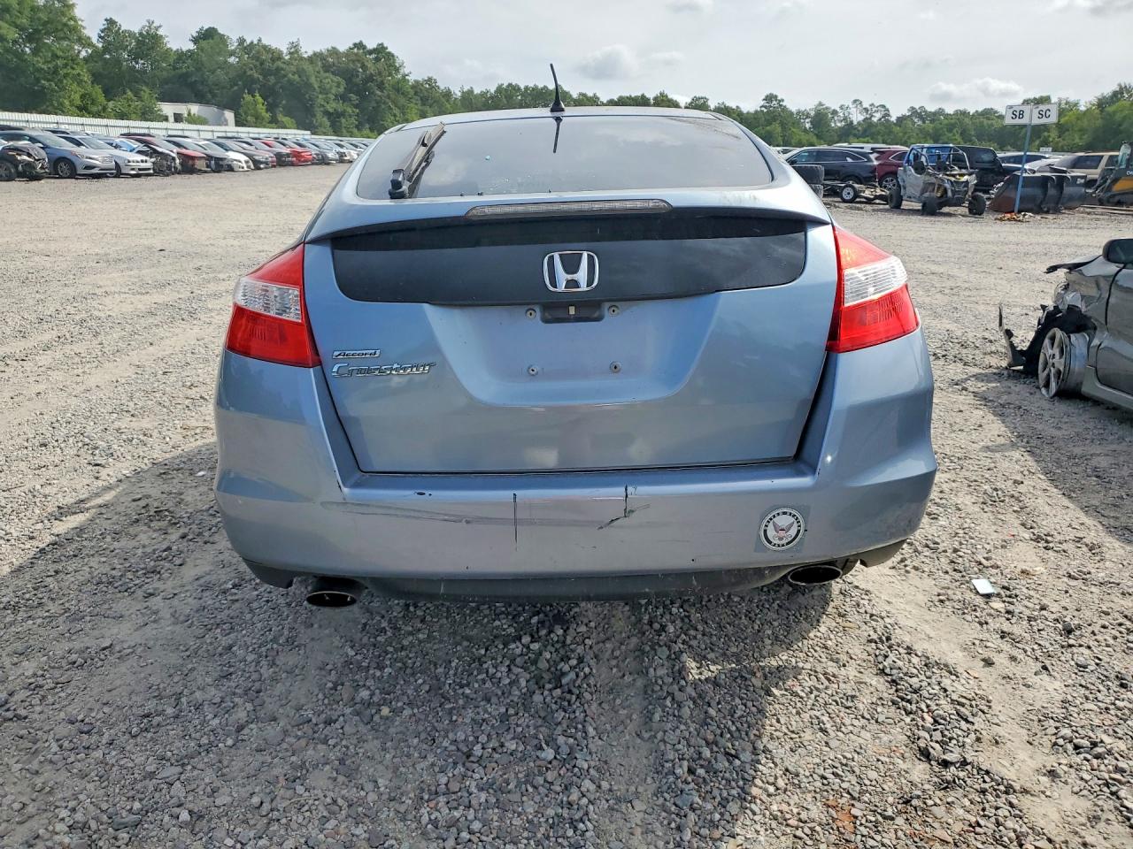 2010 Honda Accord Crosstour Ex Blue vin: 5J6TF1H39AL009922