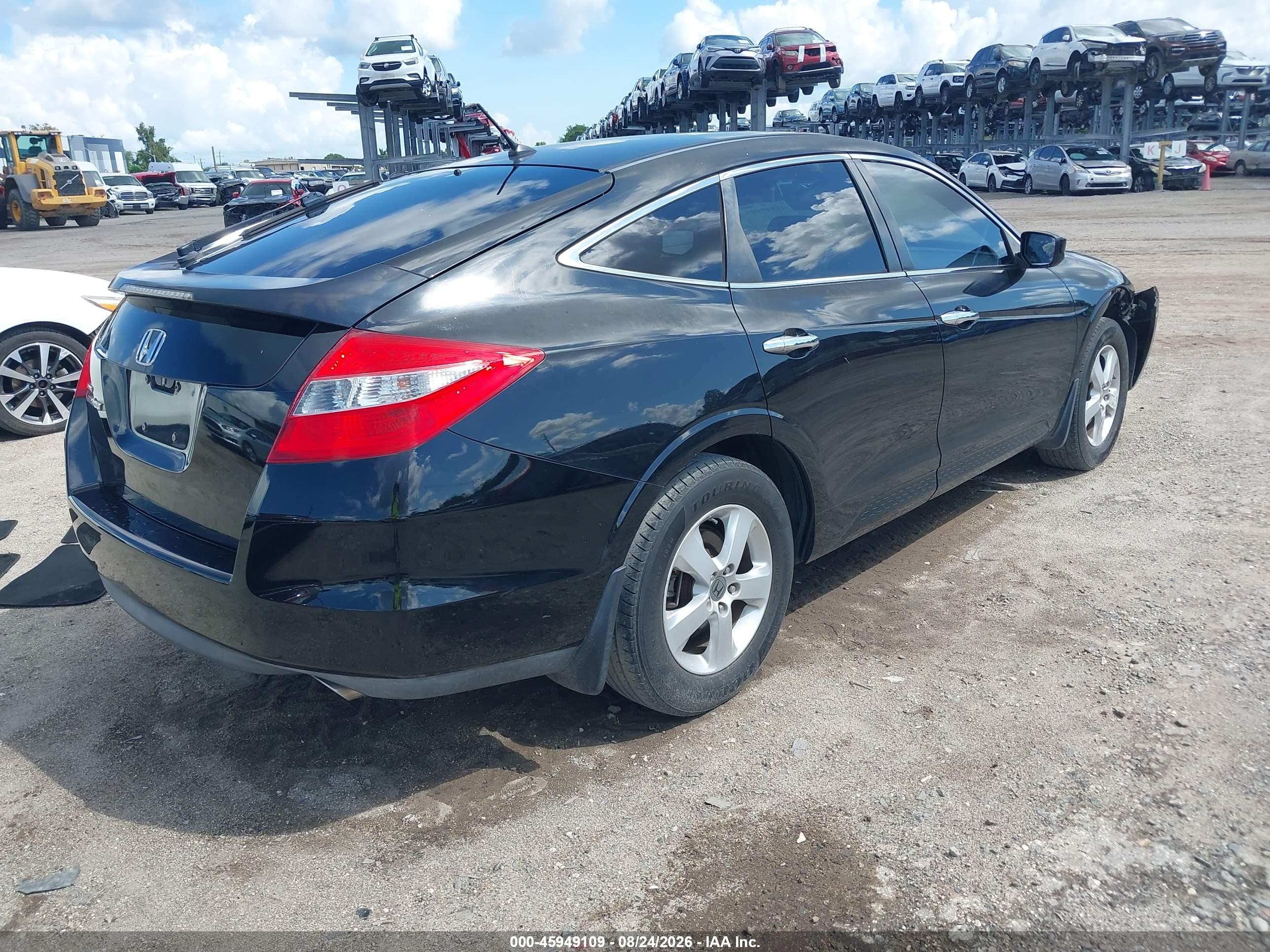 2010 Honda Accord Crosstour Ex Черный vin: 5J6TF1H39AL013453