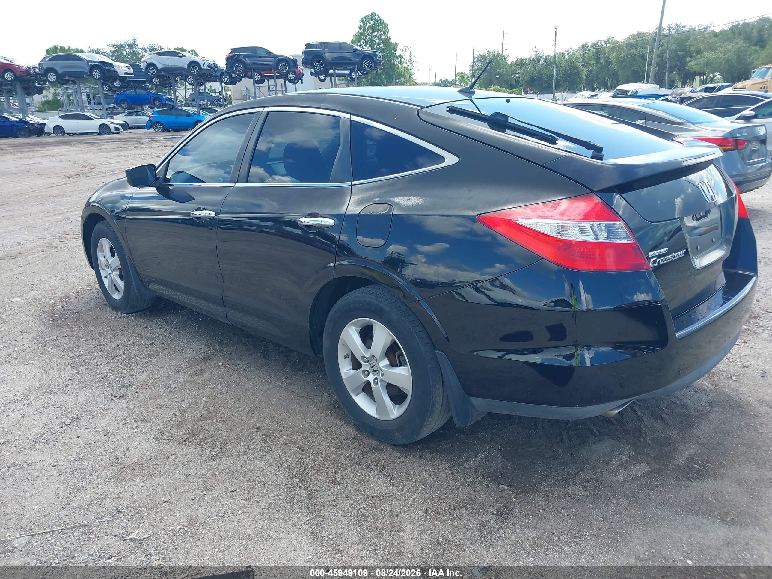 2010 Honda Accord Crosstour Ex Черный vin: 5J6TF1H39AL013453
