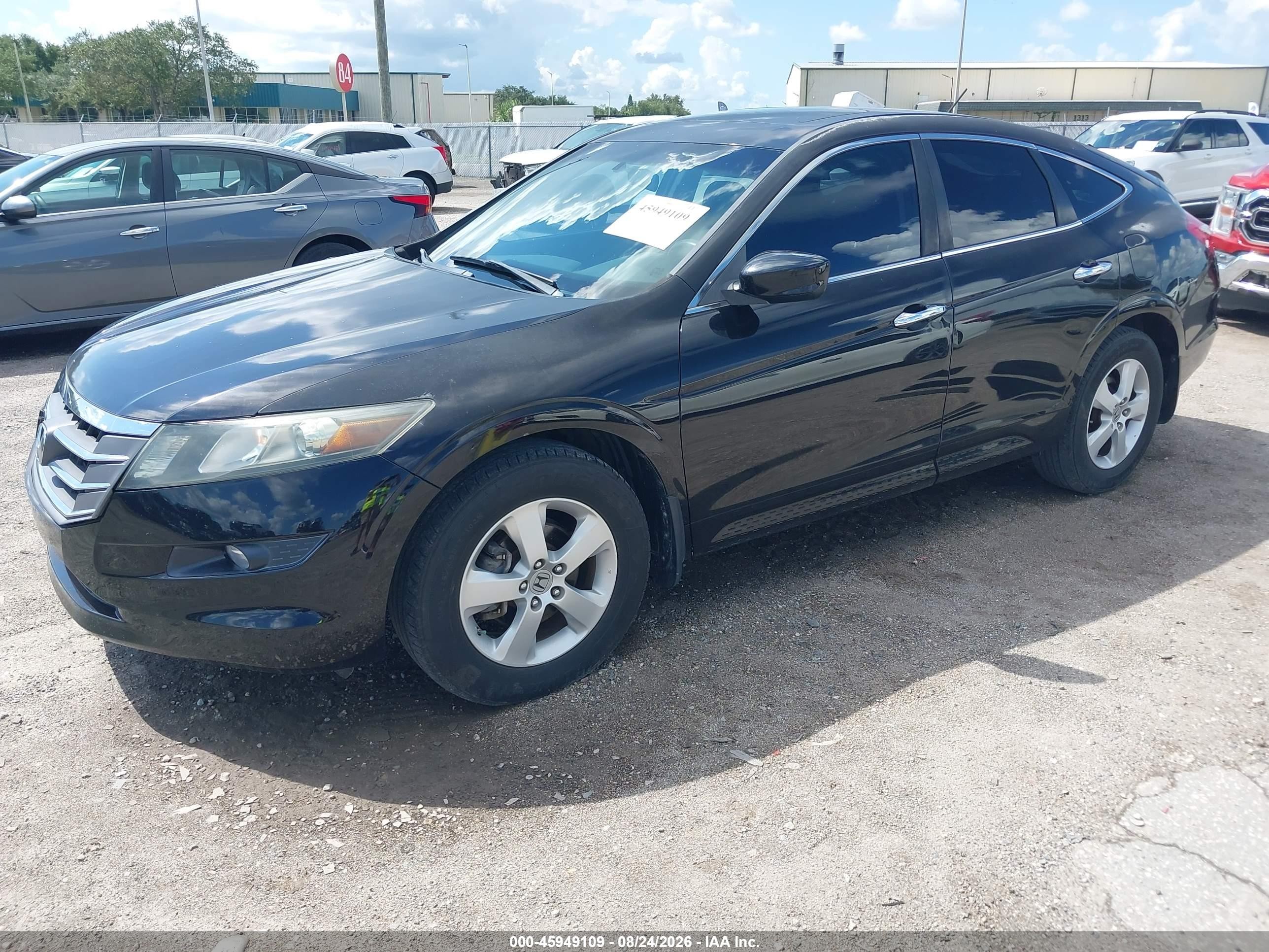 2010 Honda Accord Crosstour Ex Черный vin: 5J6TF1H39AL013453