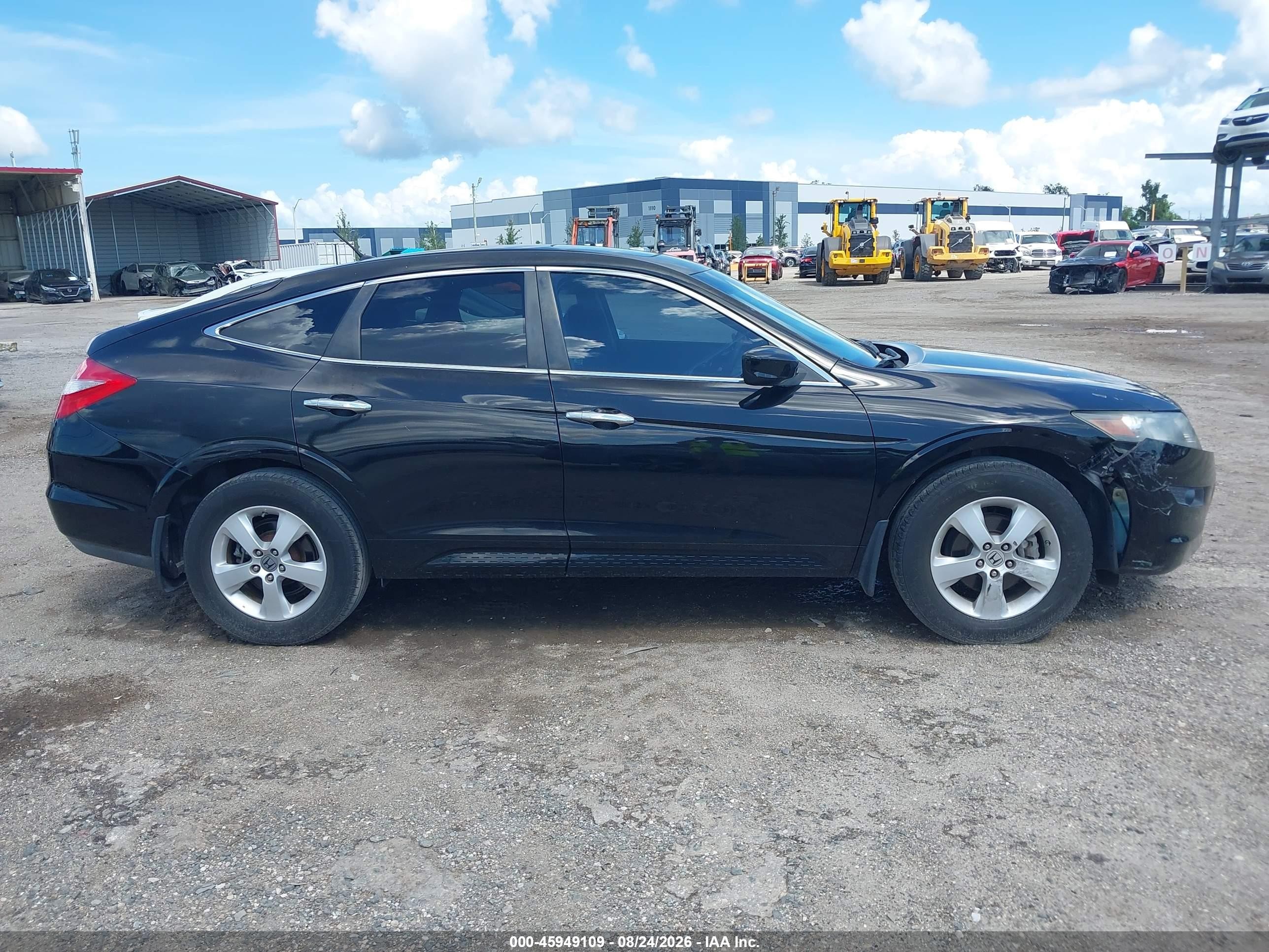2010 Honda Accord Crosstour Ex Черный vin: 5J6TF1H39AL013453