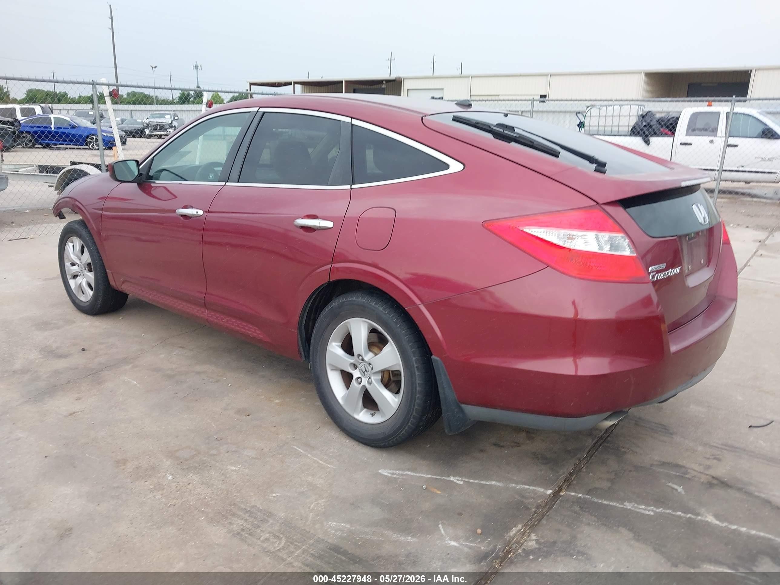 2010 Honda Accord Crosstour Ex Red vin: 5J6TF1H39AL016790