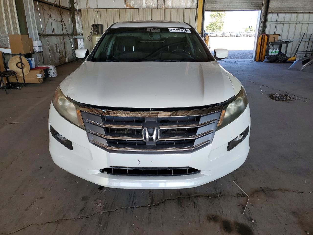 2012 Honda Crosstour Ex White vin: 5J6TF1H39CL001449