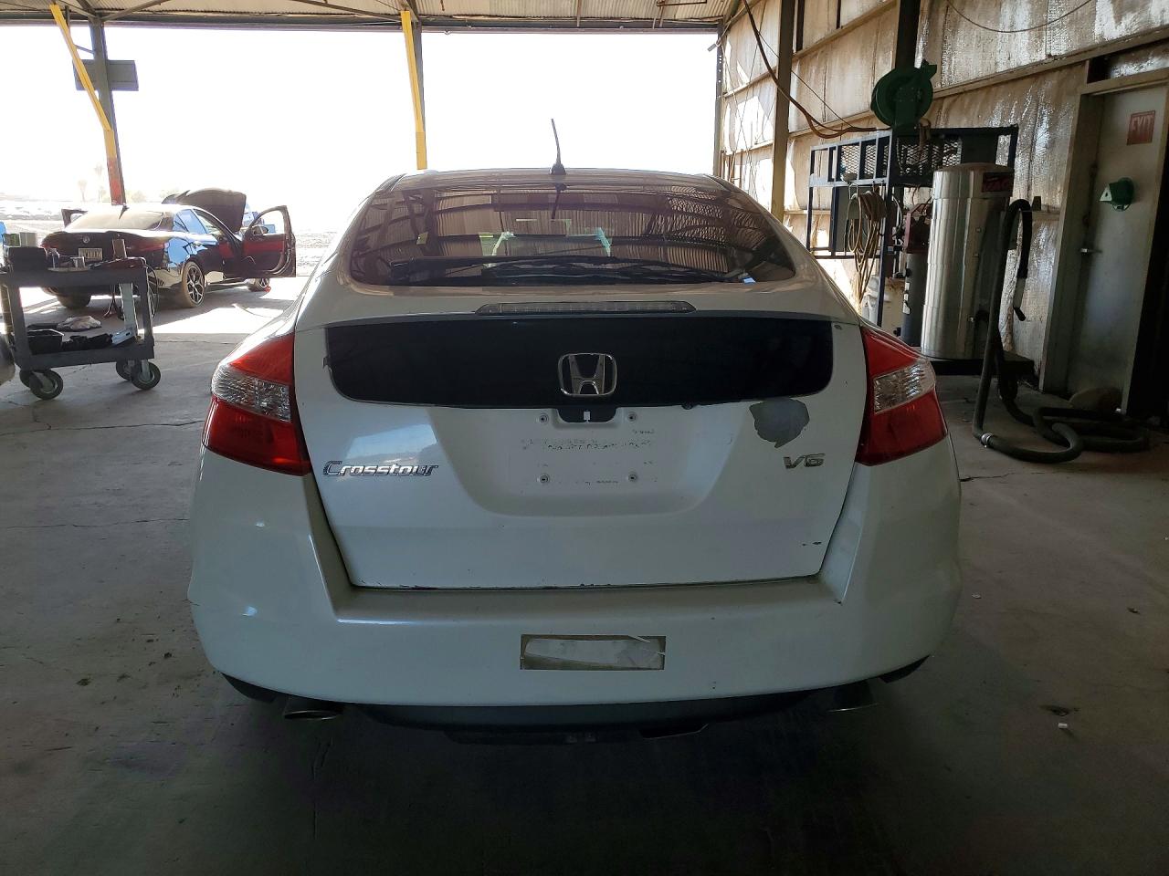 2012 Honda Crosstour Ex White vin: 5J6TF1H39CL001449