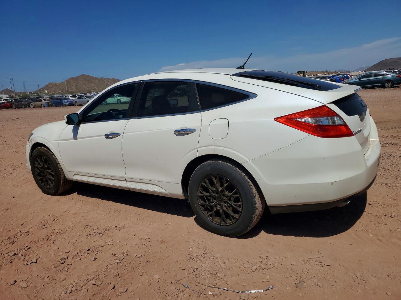 2012 Honda Crosstour Ex White vin: 5J6TF1H39CL001449
