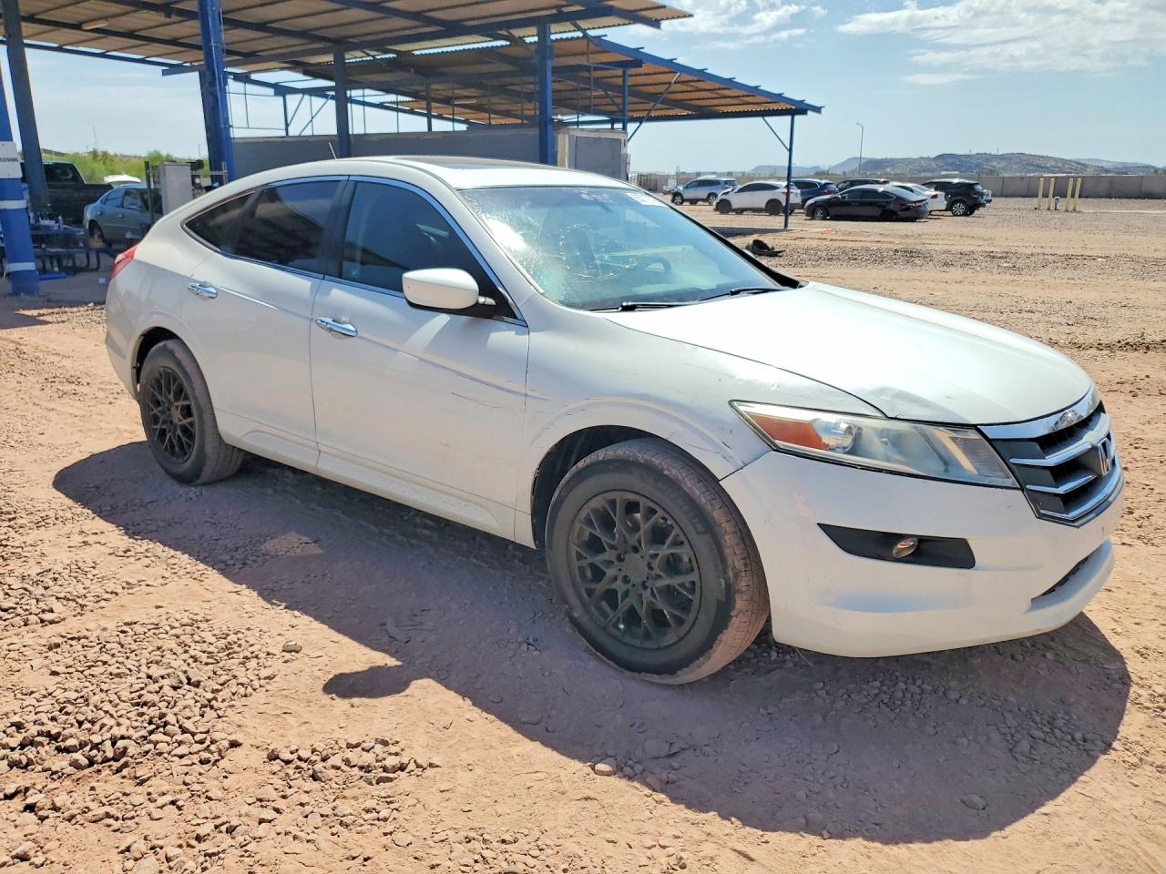 2012 Honda Crosstour Ex White vin: 5J6TF1H39CL001449