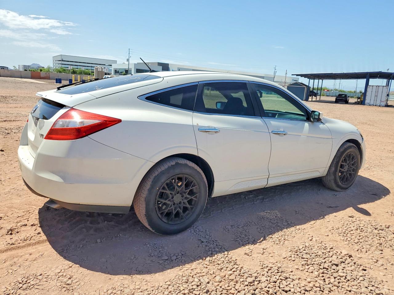 2012 Honda Crosstour Ex White vin: 5J6TF1H39CL001449