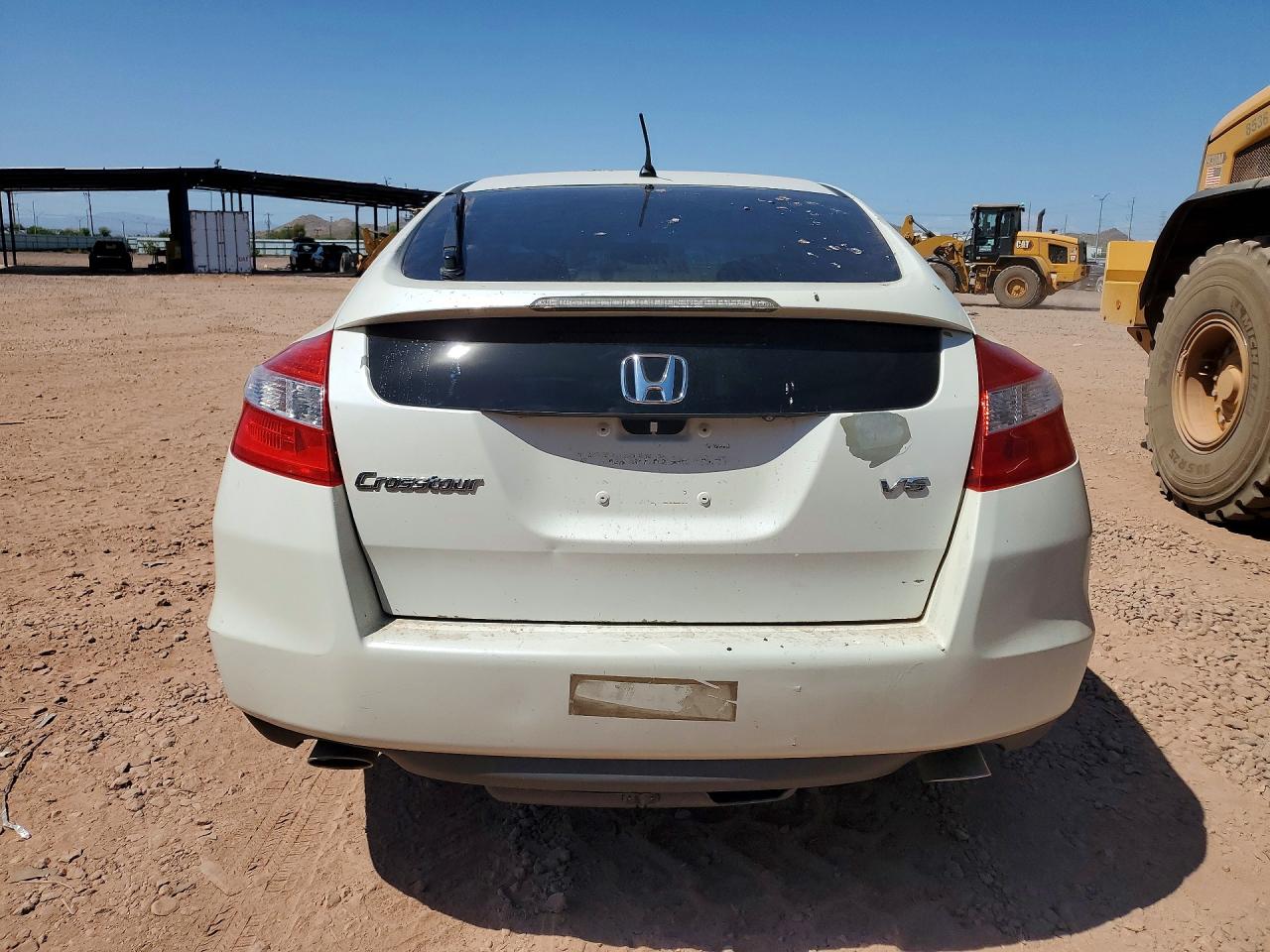 2012 Honda Crosstour Ex White vin: 5J6TF1H39CL001449