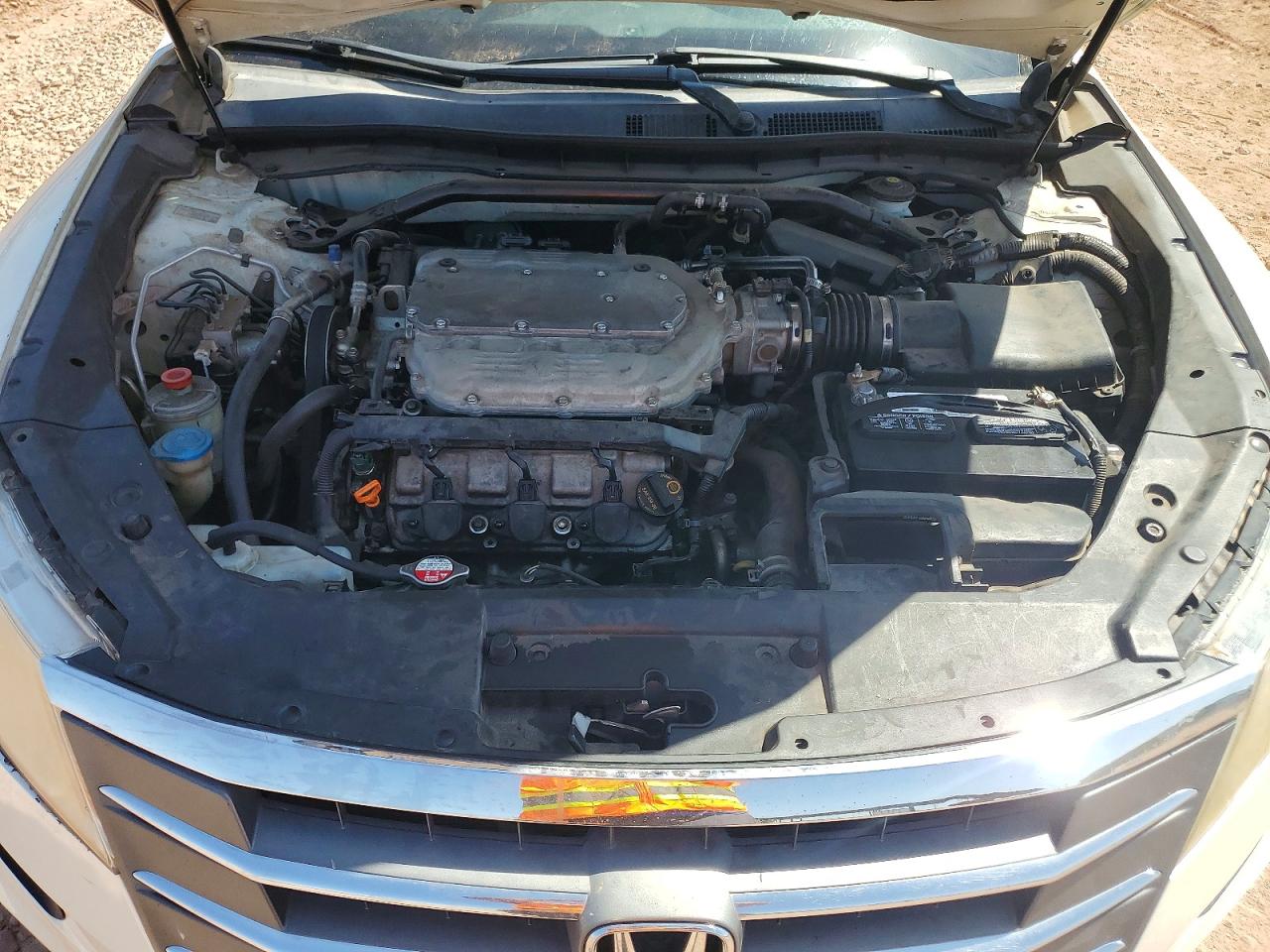 2012 Honda Crosstour Ex White vin: 5J6TF1H39CL001449