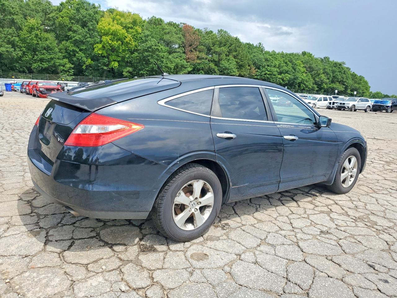 2012 Honda Crosstour Ex Черный vin: 5J6TF1H39CL002343